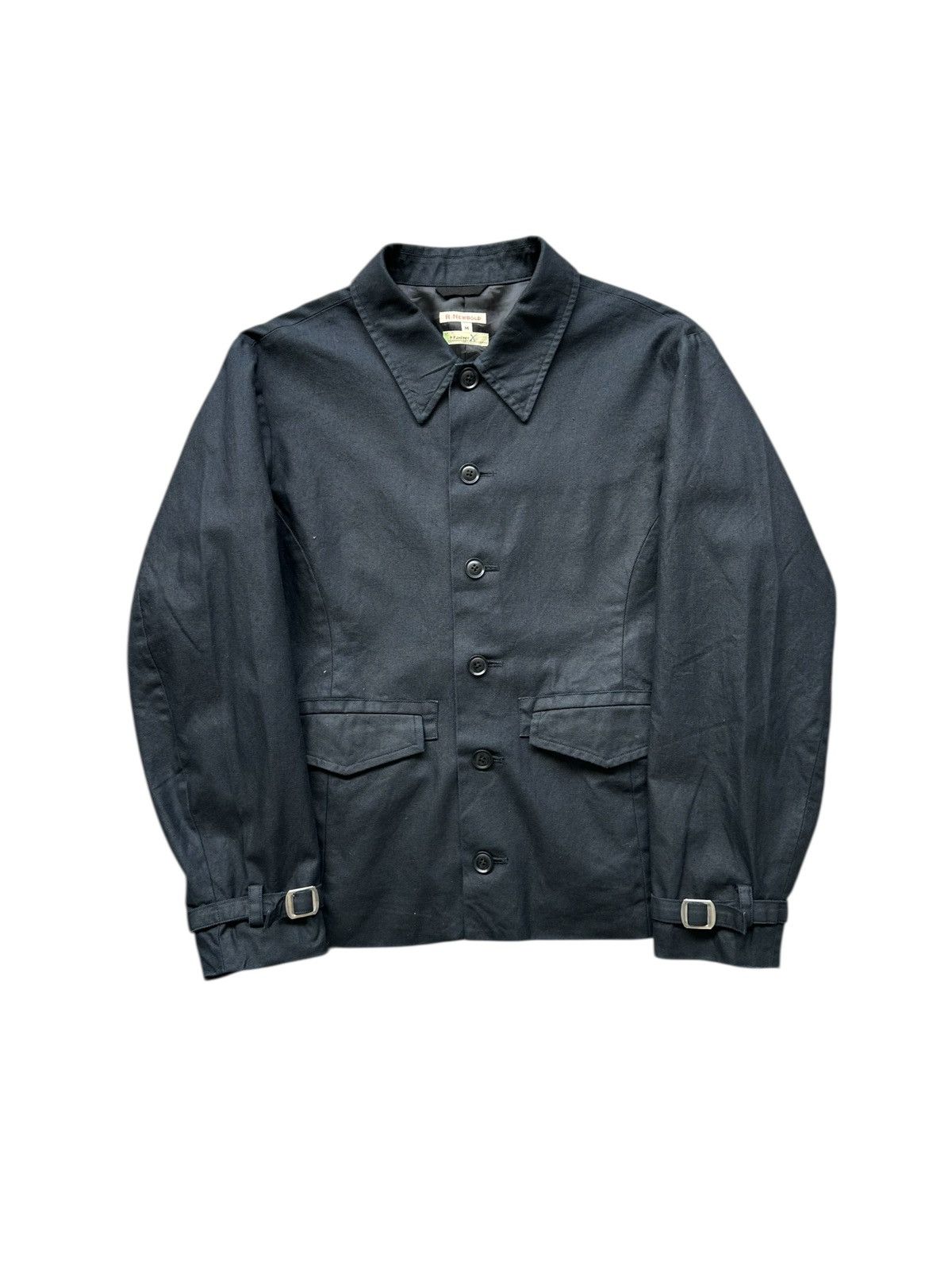 R.Newbold 00’s R.Newbold wax coated t.t jacket Size US M / EU 48-50 / 2 - 6 Thumbnail