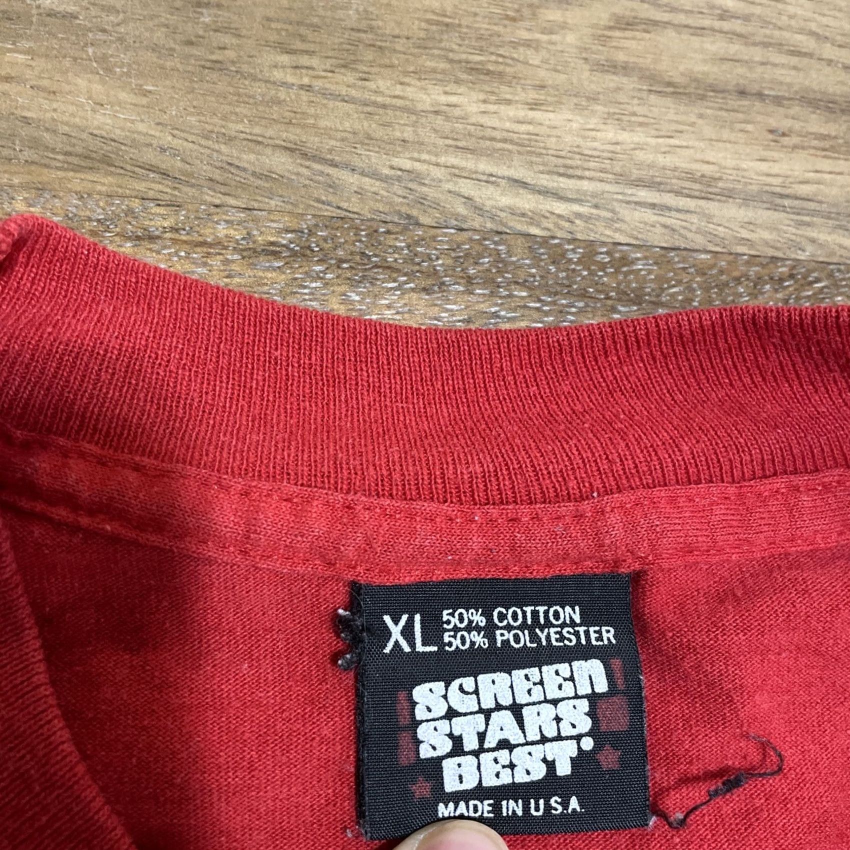 Vintage VINTAGE Coca-Cola Classic Red Retro T-Shirt Single Stitch Screen Stars Best XL Size US XL / EU 56 / 4 - 3 Thumbnail