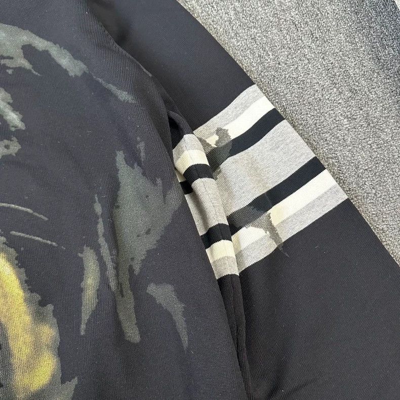 Givenchy Givenchy Rottweiler Striped Sweatshirt Black XL Size US XL / EU 56 / 4 - 4 Thumbnail