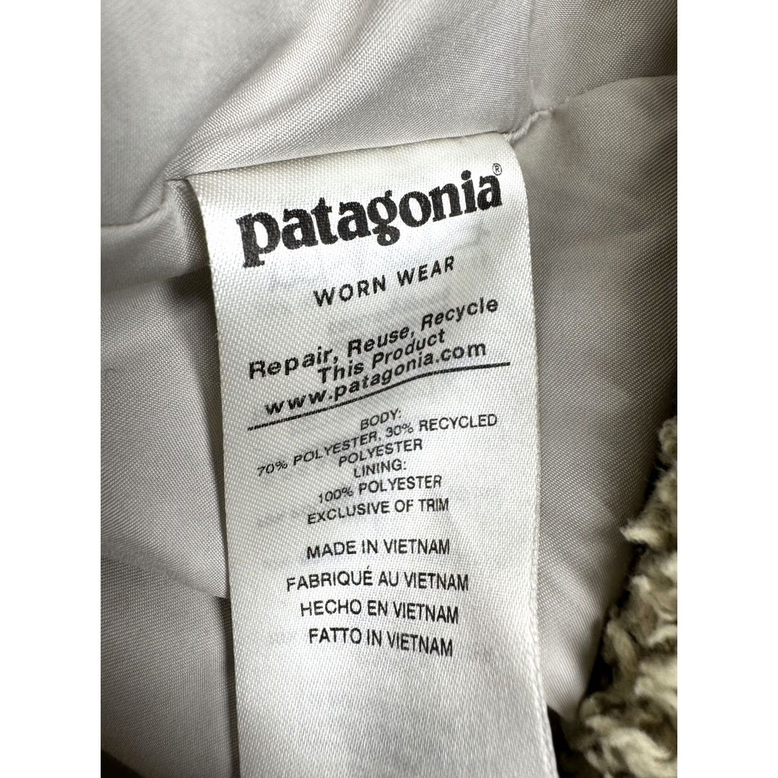 Patagonia Patagonia Women's Fleece Jacket Full Zip Los Gatos L Tan Size L / US 10 / IT 46 - 5 Thumbnail