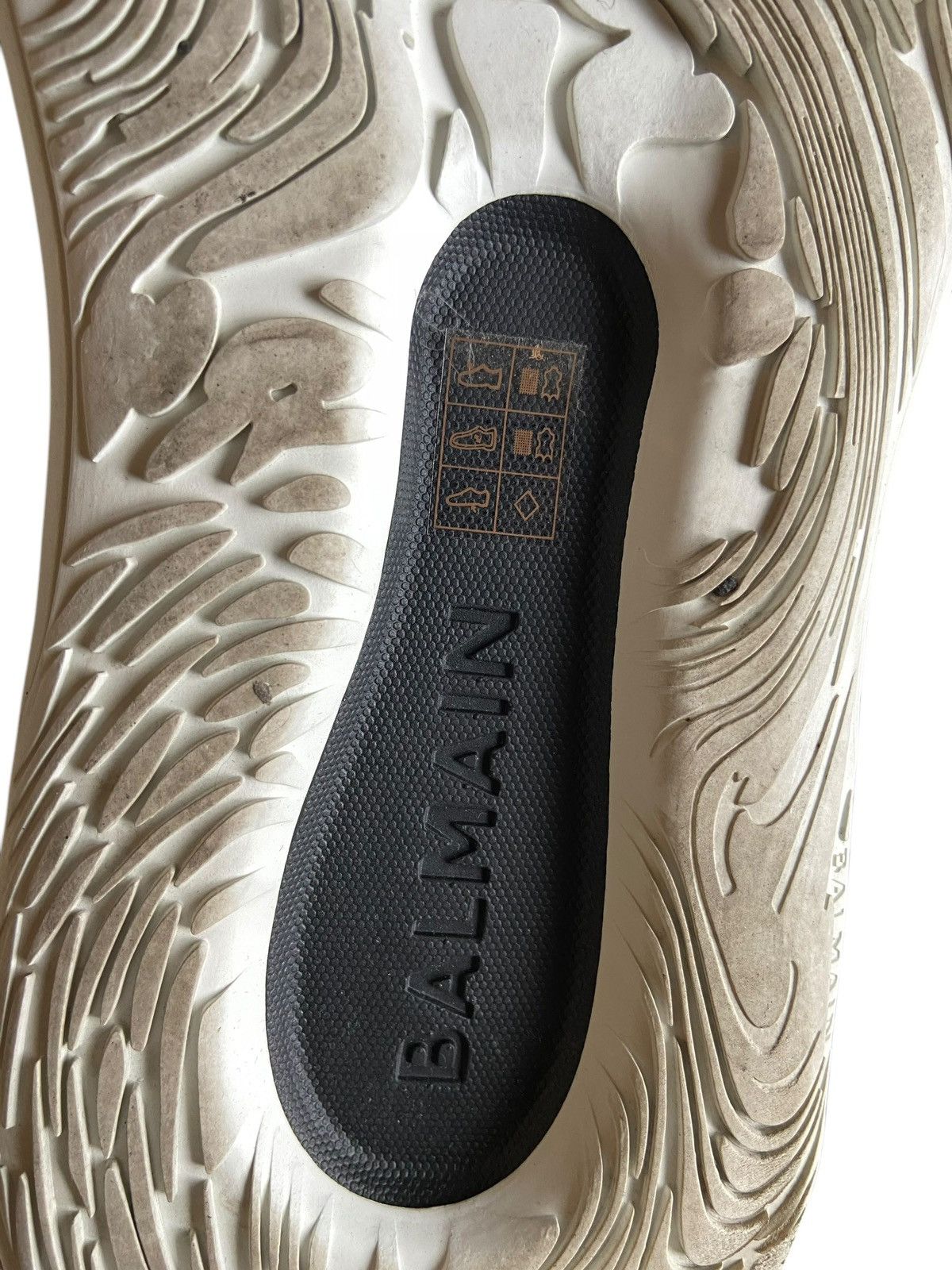 Balmain Balmain B Court T Asymmetric "Chunky" sneakers Size US 12 / EU 45 - 7 Thumbnail