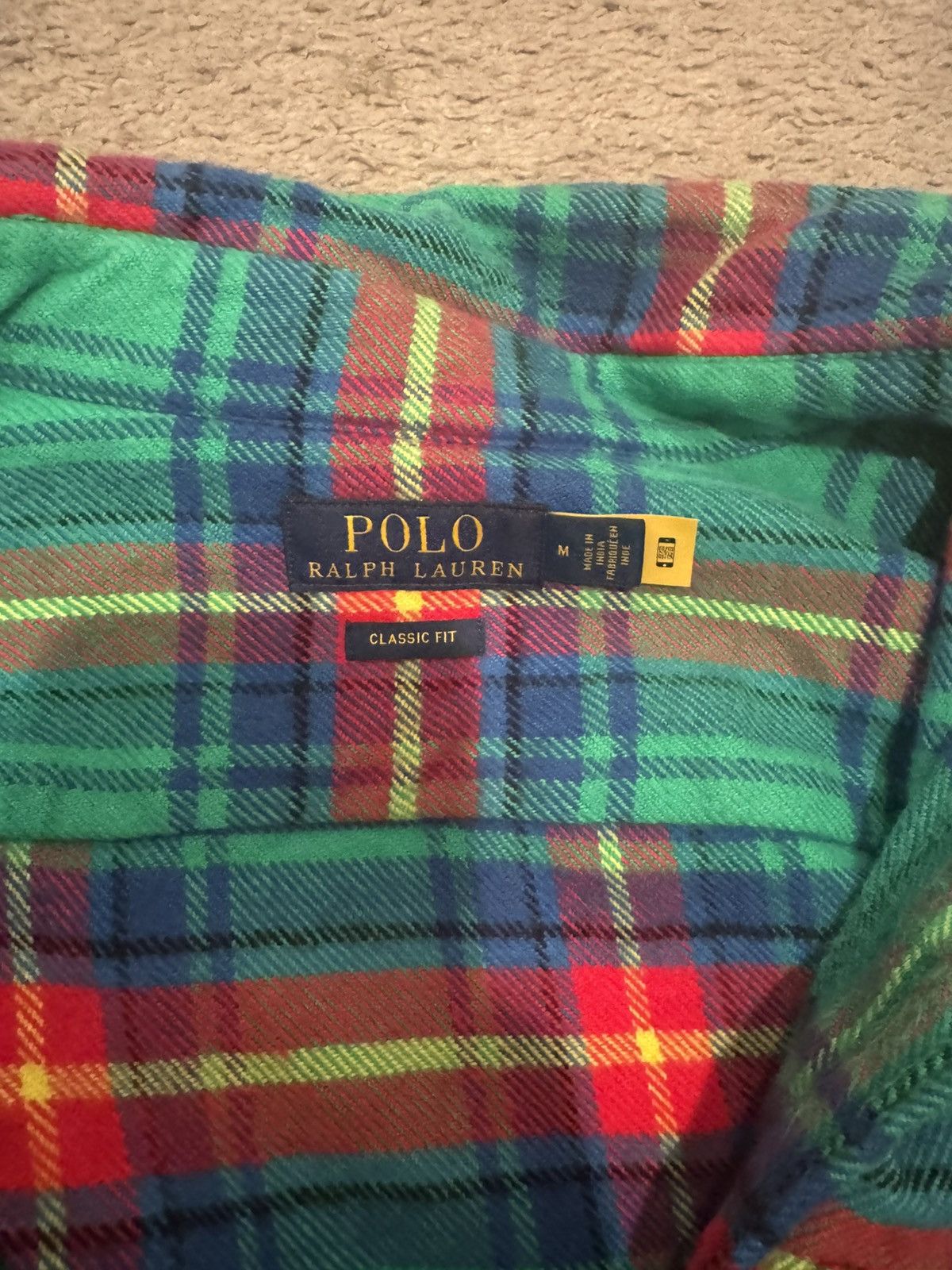 Polo Ralph Lauren Flannel Size US M / EU 48-50 / 2 - 3 Thumbnail