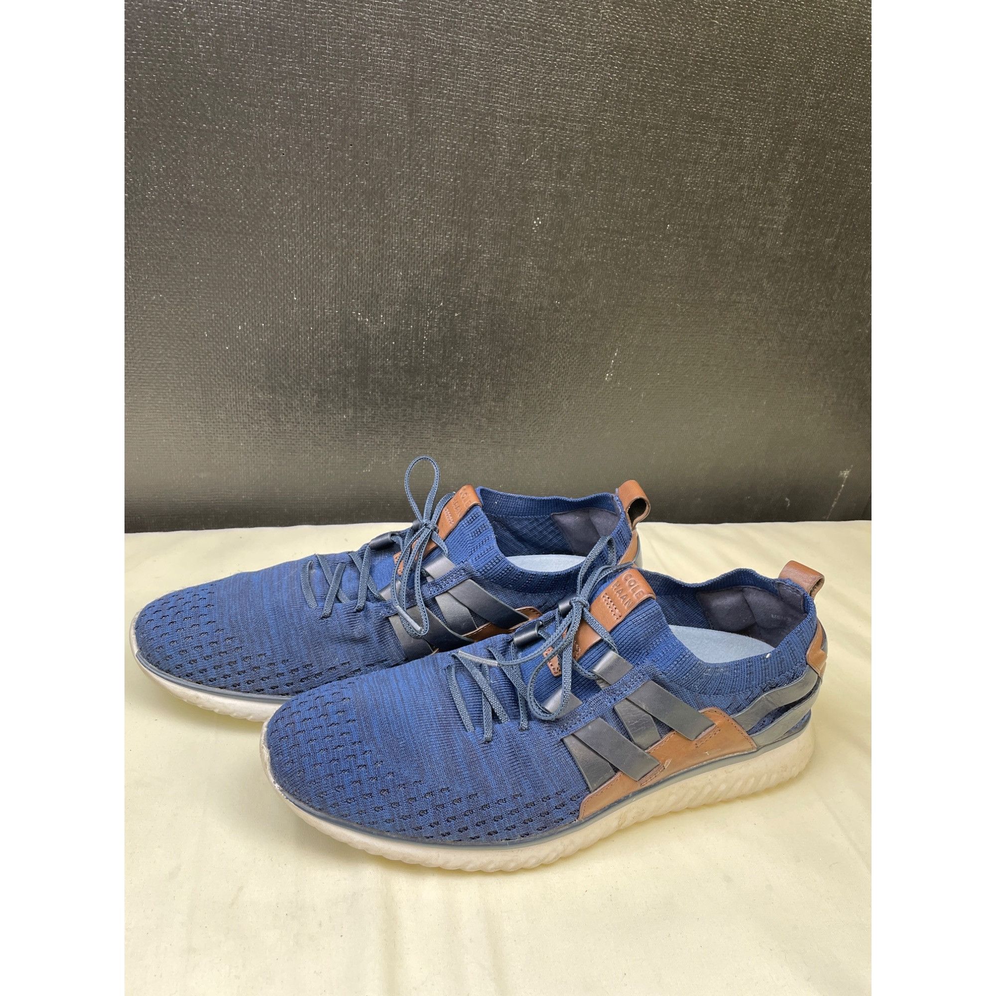 Cole Haan Cole Haan Men's Blue Shoes/ Sneakers Size 11.5 SKU 5524 Size US 11.5 / EU 44-45 - 4 Thumbnail
