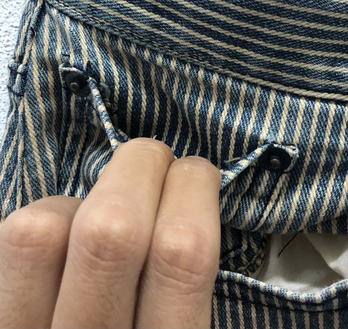 Vintage Vintage B.C. Company Denim Cargo Pants Size US 34 / EU 50 - 7 Thumbnail