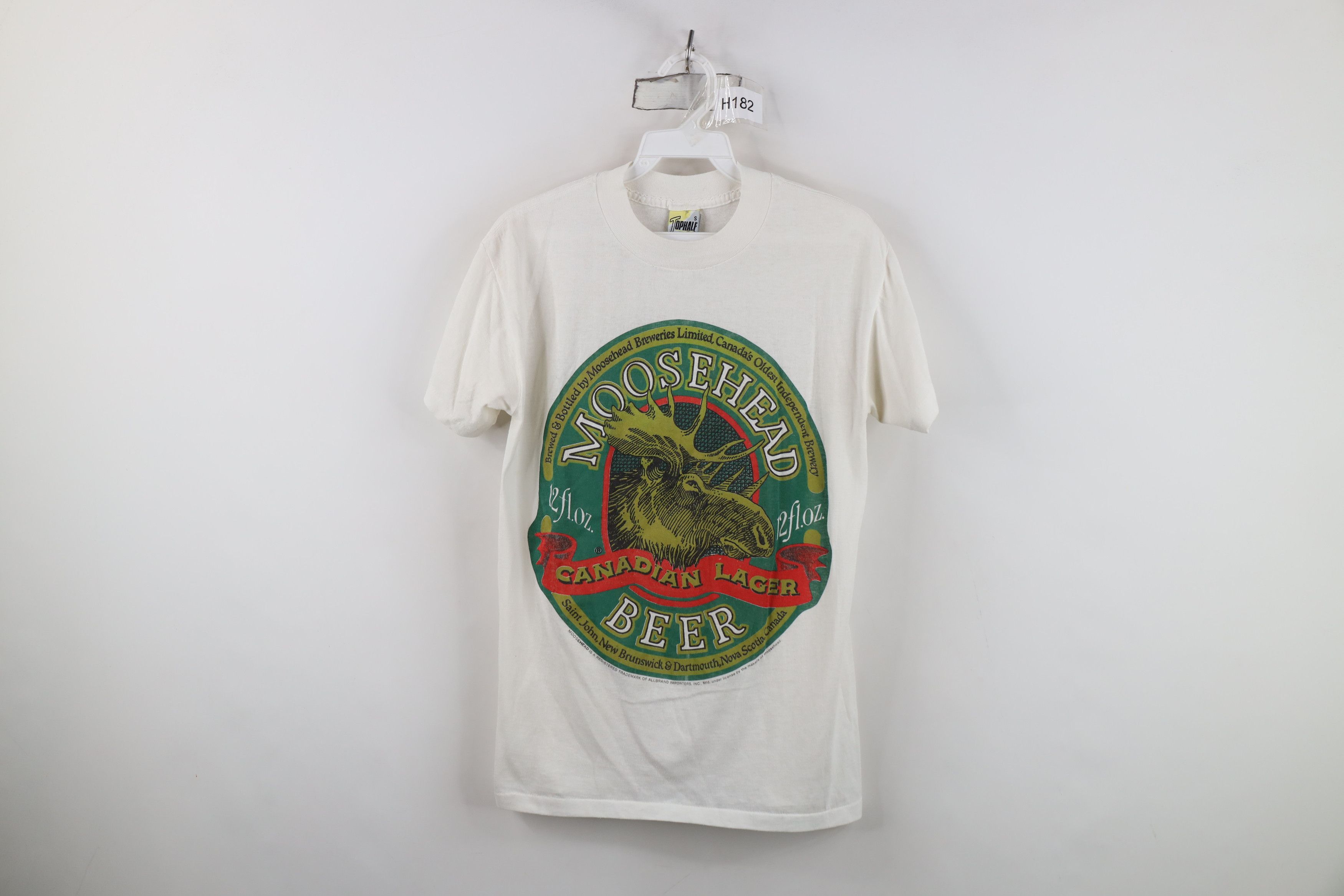 Vintage Vintage 70s 80s Streetwear Beer Canadian Lager T-Shirt USA Size US S / EU 44-46 / 1 - 1 Thumbnail