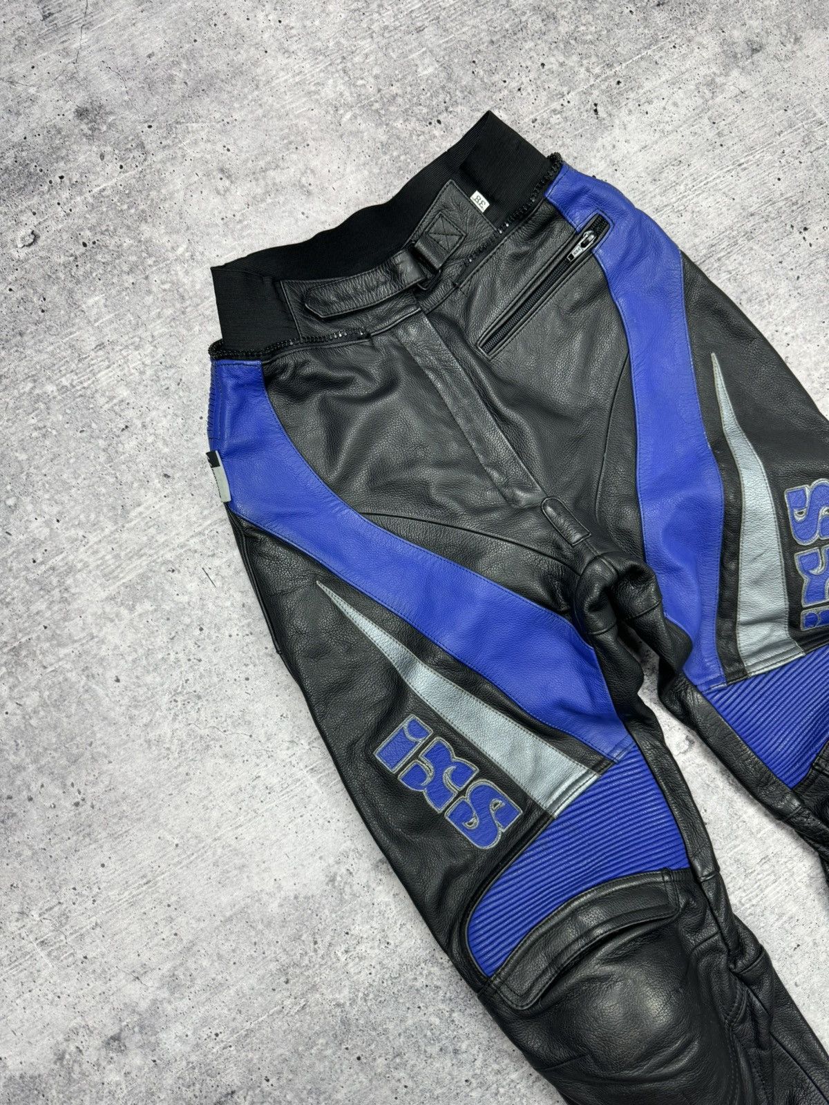 Genuine Leather Vintage IXS Racing Moto Genuine Leather Professional Pants Size 26" / US 2 / IT 38 - 6 Thumbnail