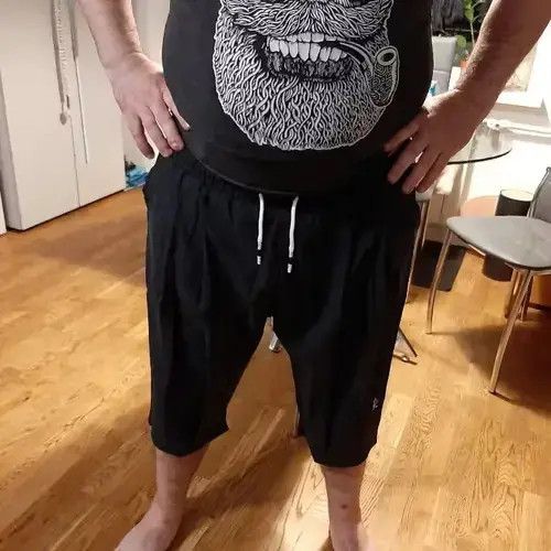 Japanese Brand Plus Size Summer Harem Pants Men Shorts Size US 32 / EU 48 - 3 Thumbnail