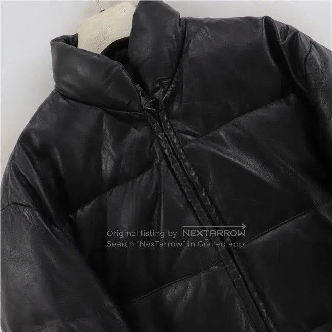 Schott Schott Genuine leather down jacket Size US XXS / EU 40 - 3 Thumbnail