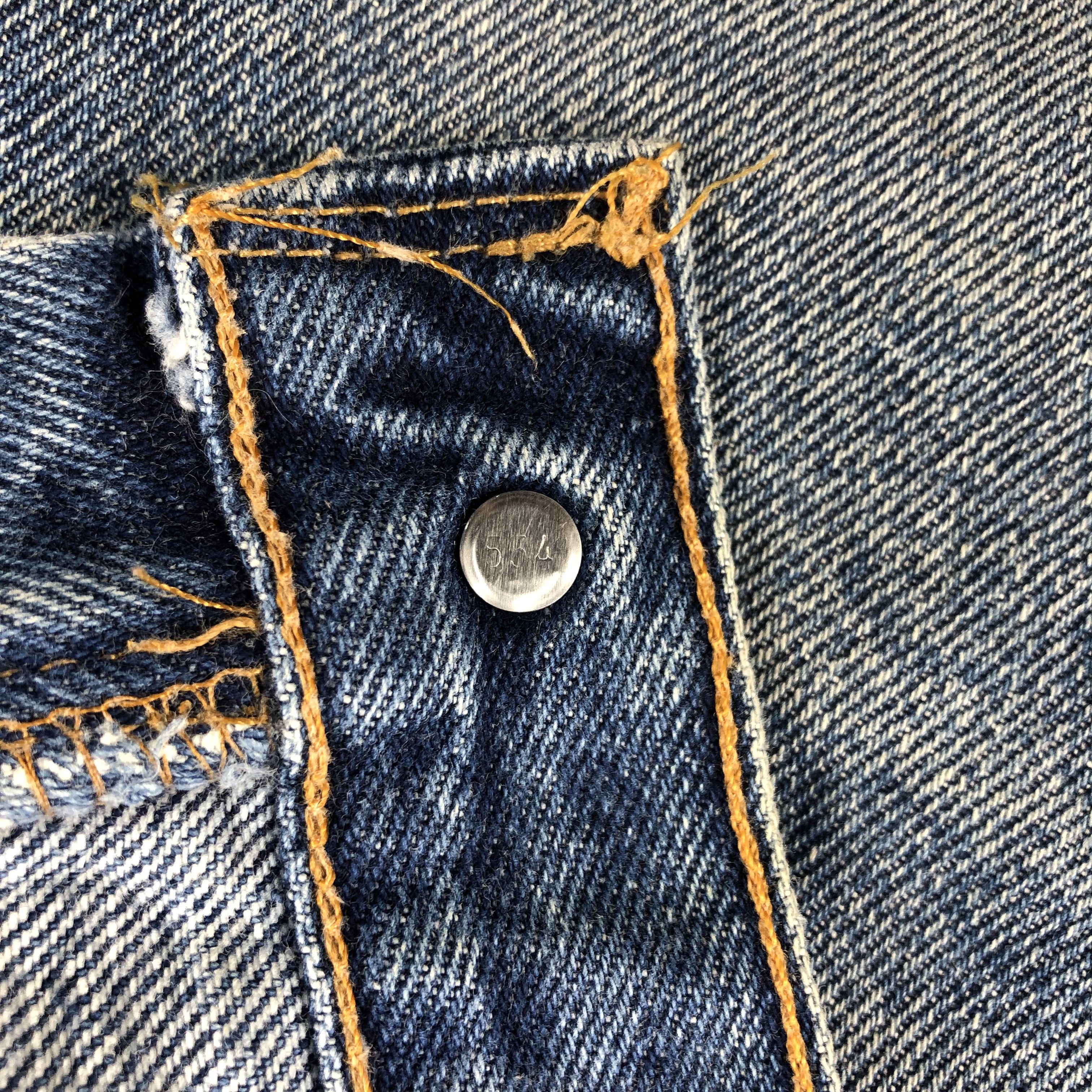 Levi's × Vintage 90s Vintage Levis 505 Jeans-JM2639 Size US 35 - 12 Thumbnail