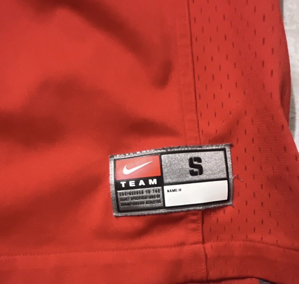 Nike Nike Ohio State Buckeyes Football Jersey (Fits Like Medium) Size US M / EU 48-50 / 2 - 2 Thumbnail