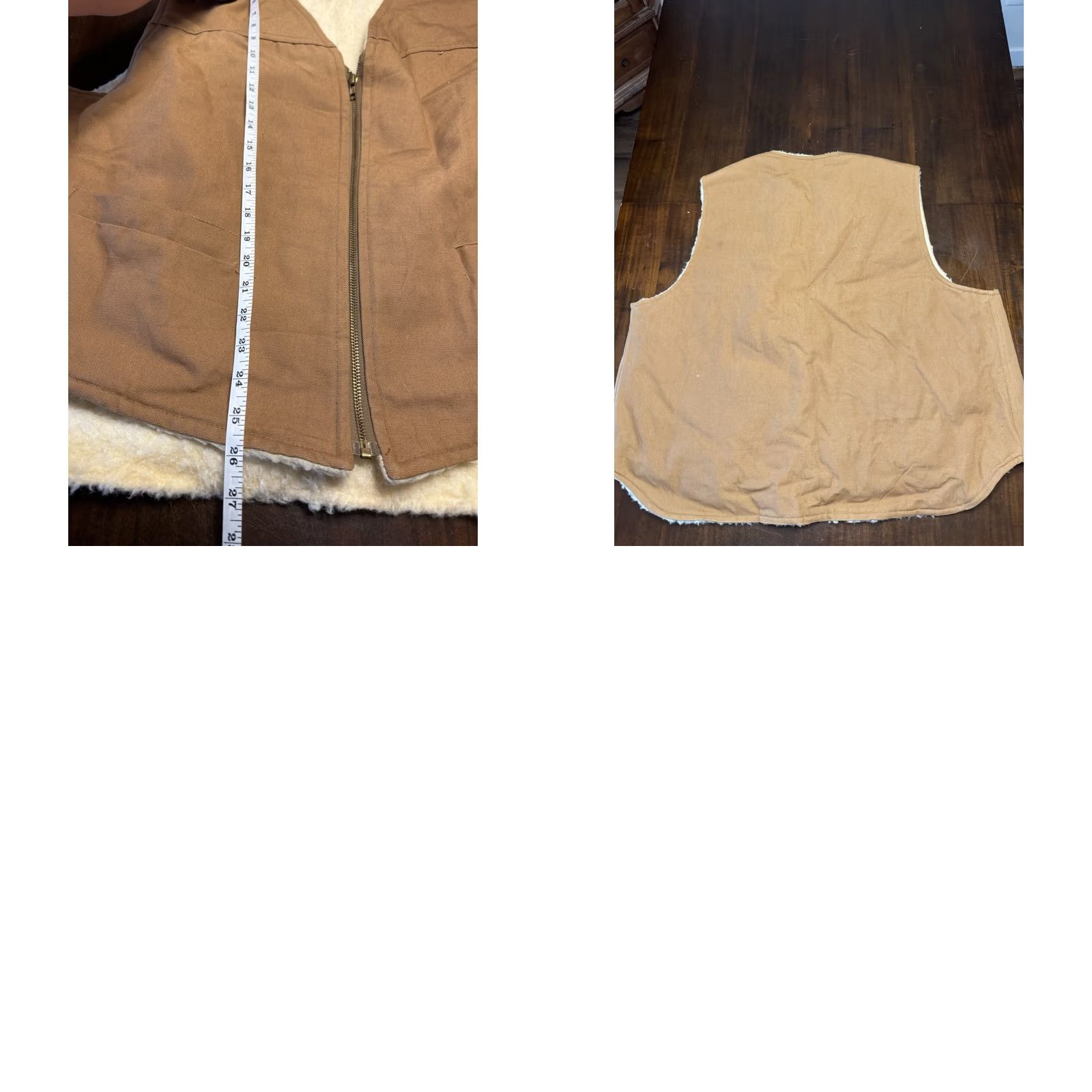 Carhartt VINTAGE Carhartt Vest Hunting Men's 3XL Brown Sherpa Lined USA USA 3XL Hunting Vest Mens Brown Sherpa Lined Carhartt USA 3XL VINTAGE Size US XXL / EU 58 / 5 - 8 Thumbnail