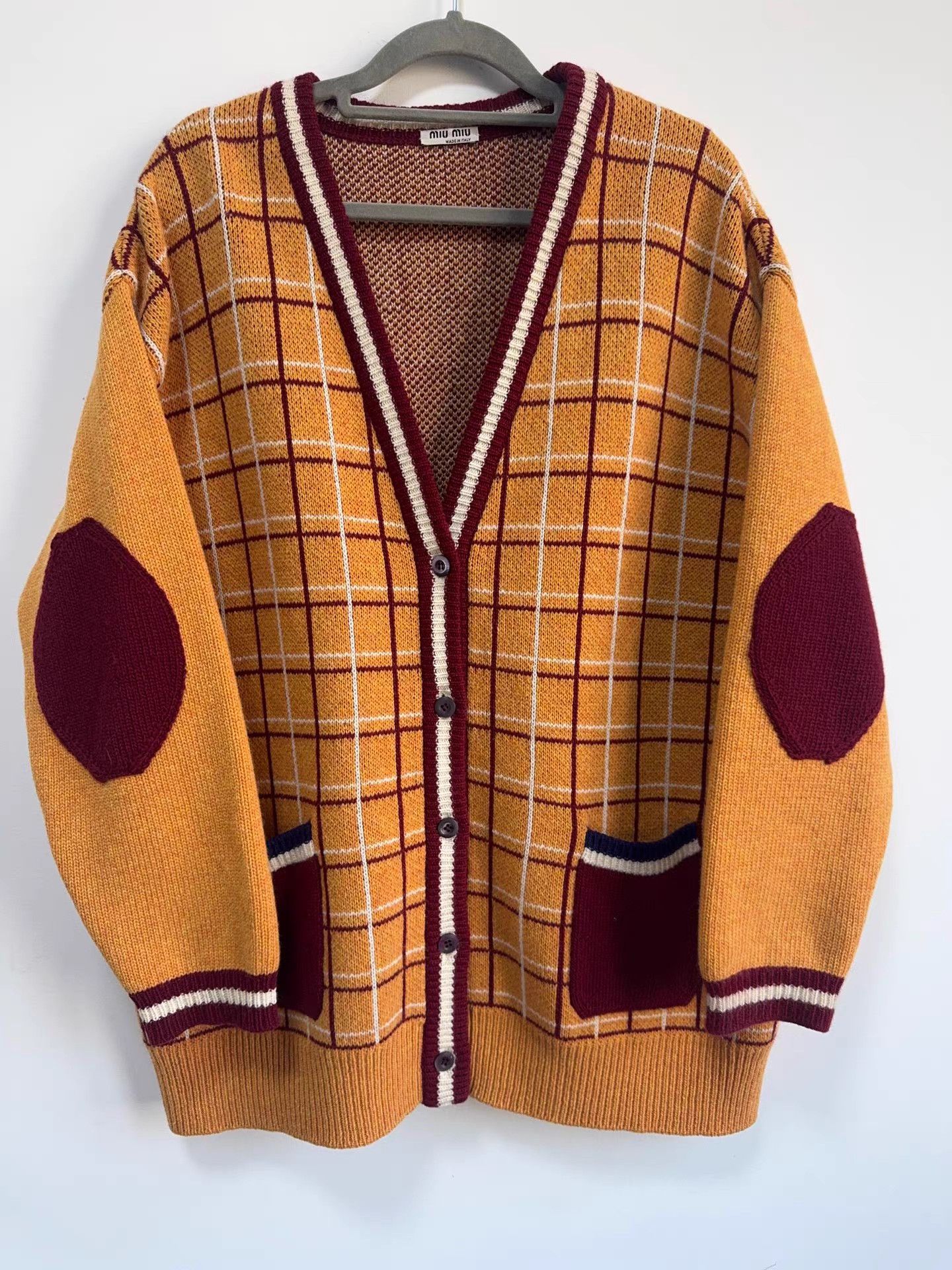 Miu Miu MiuMiu Wool Cardigan K13 Size XS / US 0-2 / IT 36-38 - 1 Thumbnail