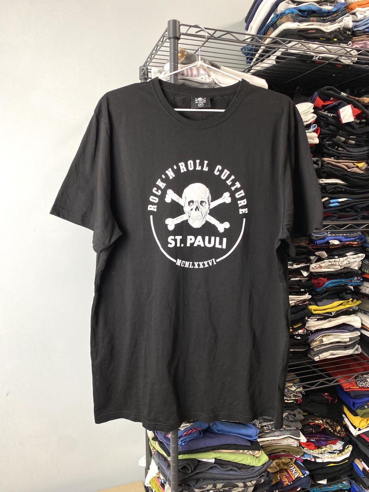 Band Tees Vintage St Pauli T Shirt Band Tee Size US XL / EU 56 / 4 - 1 Thumbnail