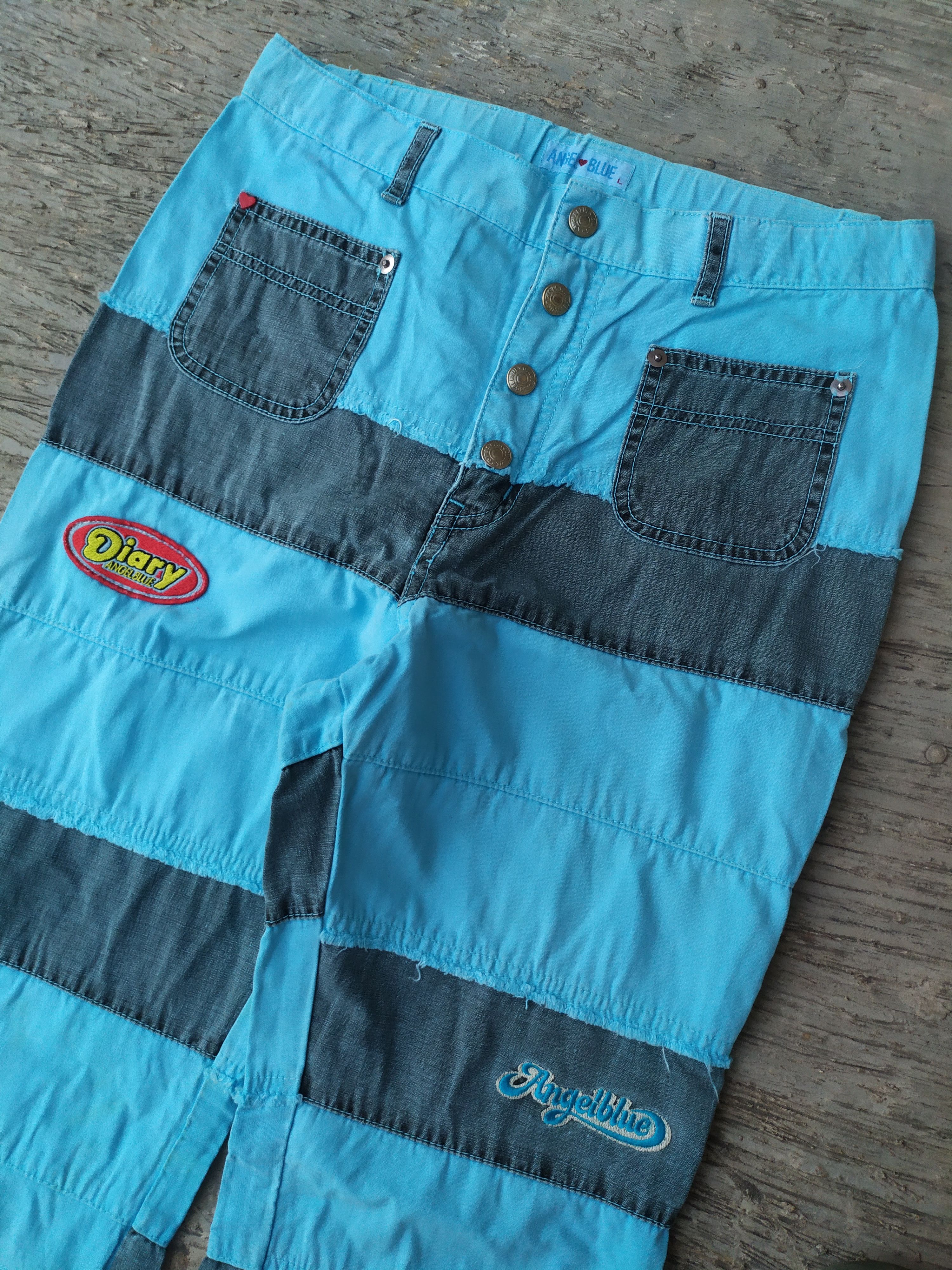Angel Blue 2000s Hysteric Glamaour Angel❤️Blue - Hagi Pants Size US 28 / EU 44 - 3 Thumbnail