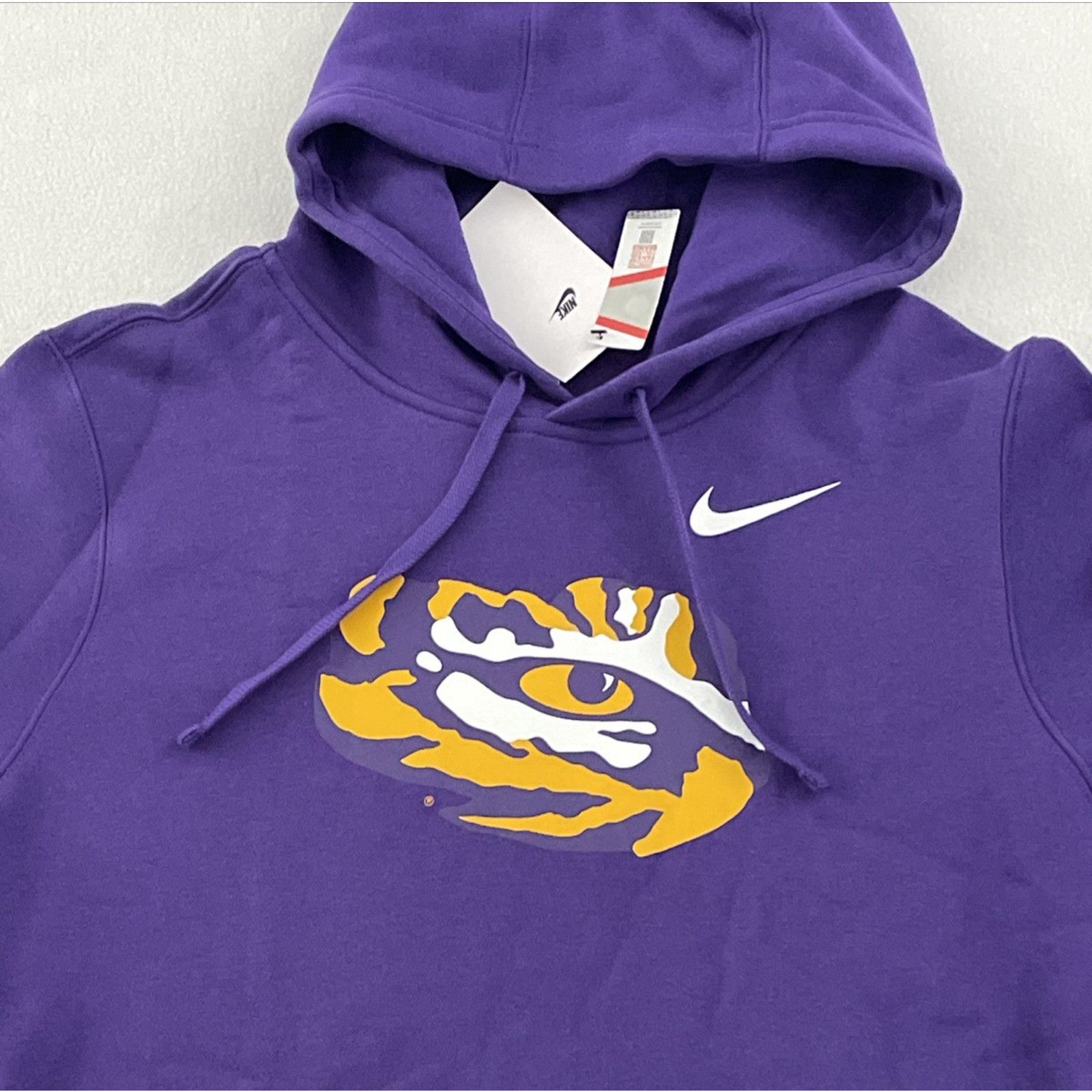 Nike Nike LSU Tigers Louisiana State Hoodie Purple $75 NWT Size US L / EU 52-54 / 3 - 2 Thumbnail