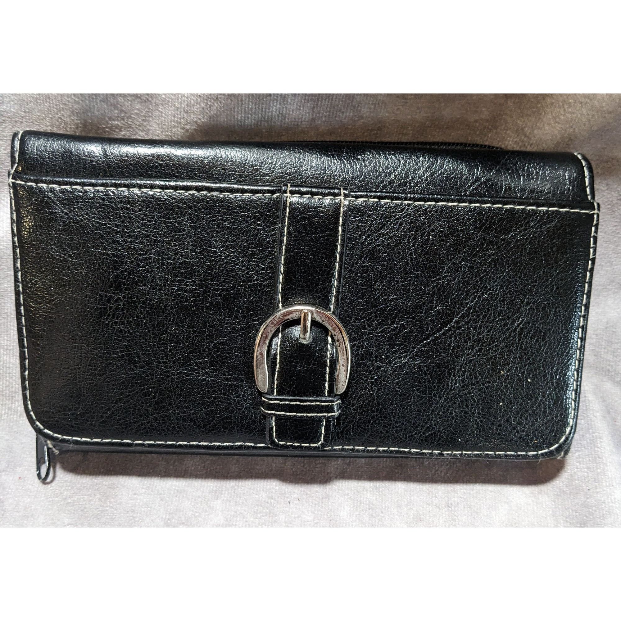Other Black Trifold Wallet Size ONE SIZE - 7 Thumbnail