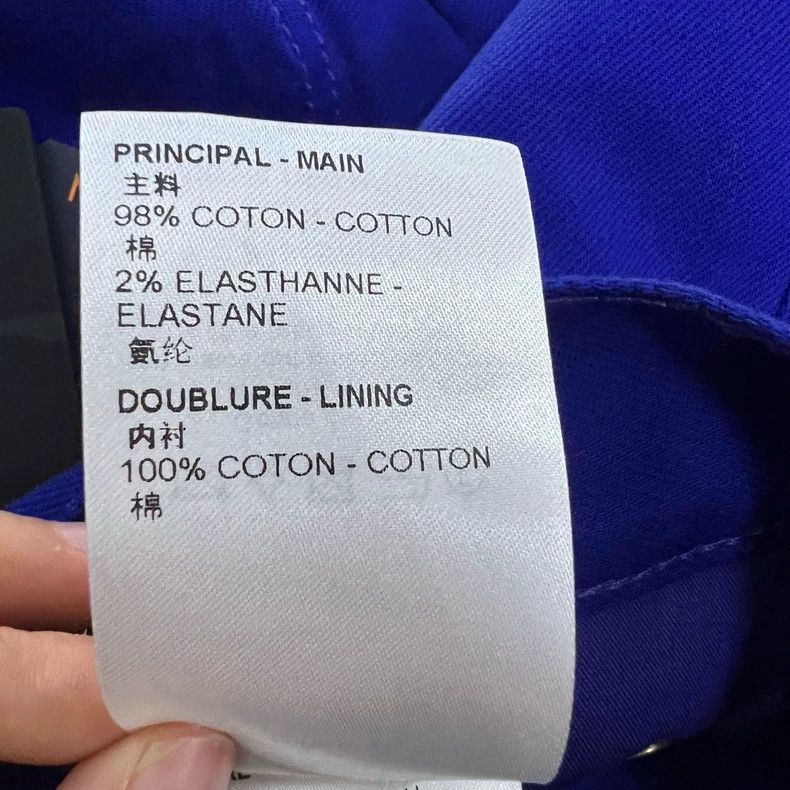 Louis Vuitton Louis Vuitton Blue Pants 2502-Nextarrow Size US 29 - 5 Thumbnail