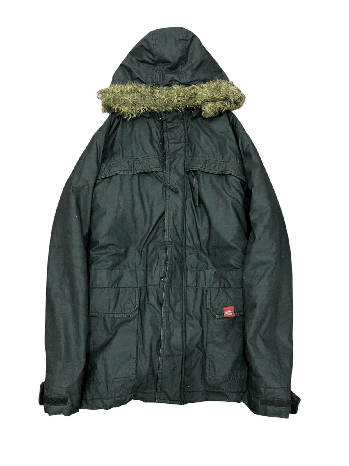 Dickies Vintage Dickies Waxed Fur Jacket Size US XXL / EU 58 / 5 - 1 Thumbnail