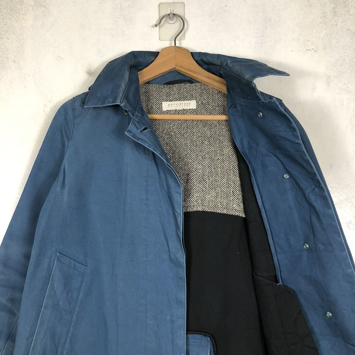 Japanese Brand 📌VINTAGE BIKER JACKET MACKINTOSH PHILOSOPHY BLANKET Size US M / EU 48-50 / 2 - 13 Thumbnail