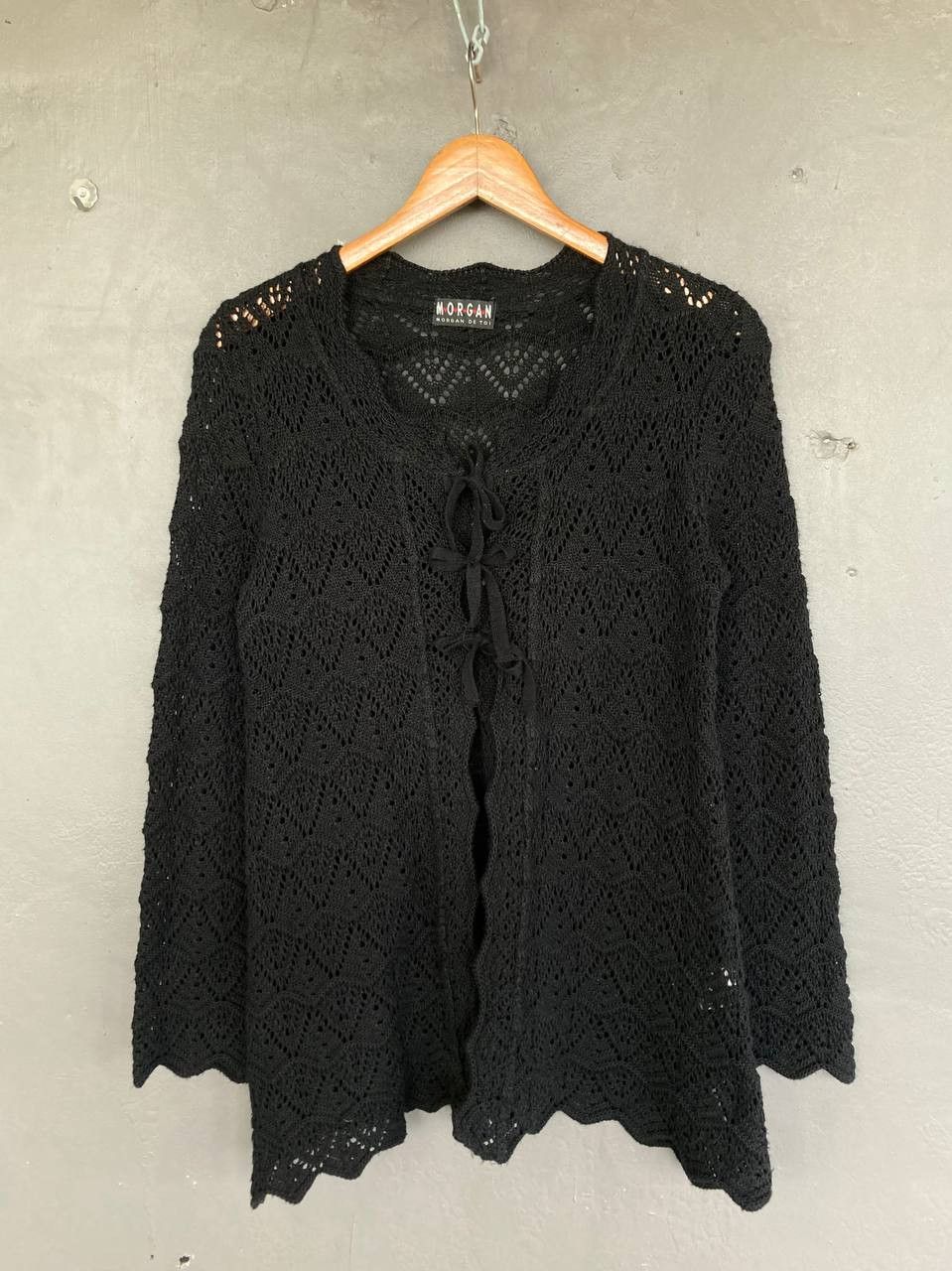 Morgan De Toi Y2k Morgan De Toi Lacey Knit Cover-Up Size M / US 6-8 / IT 42-44 - 1 Thumbnail