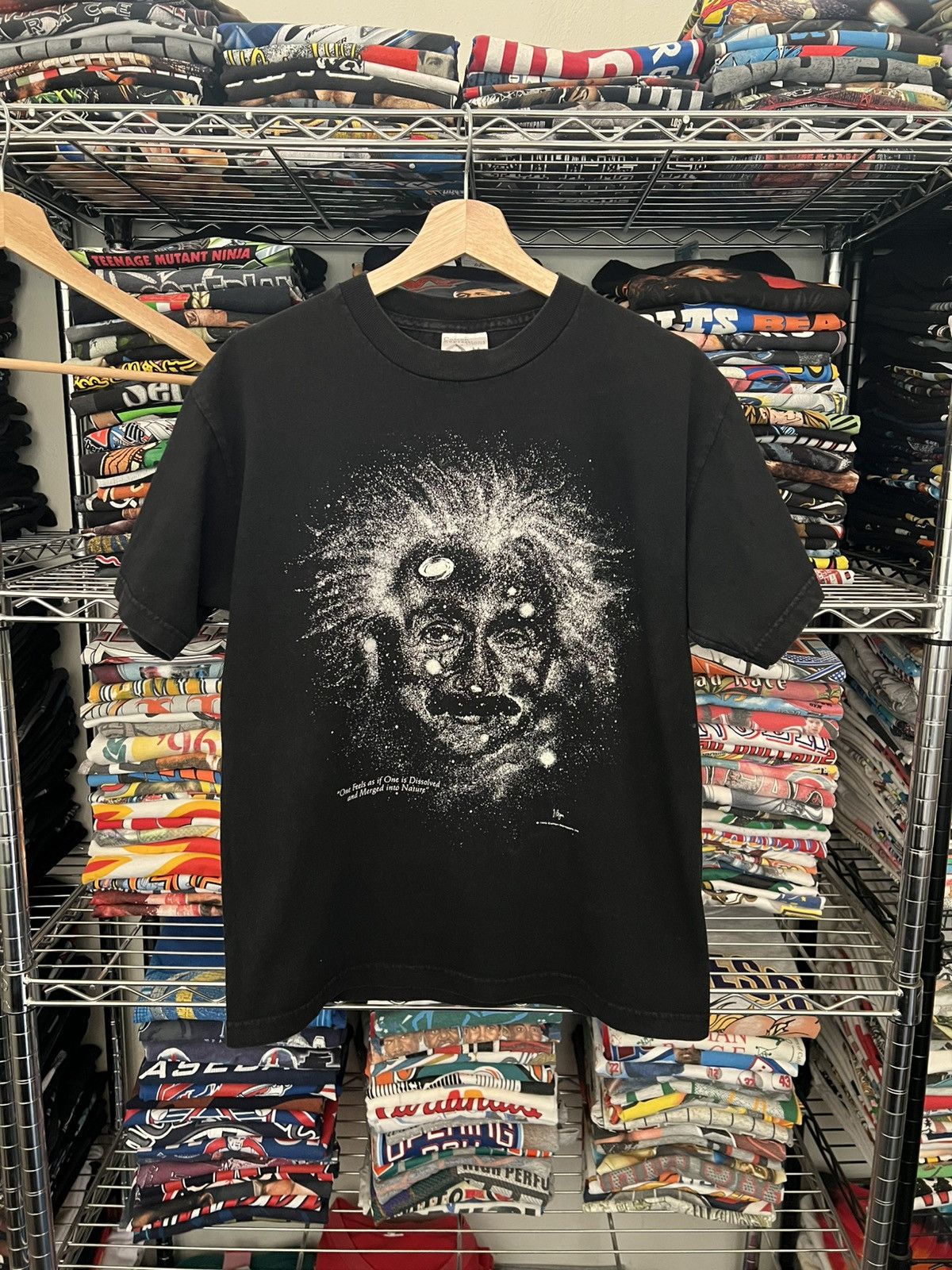 Arts & Science 1993 Albert Einstein Glow in the Dark Quote Tee Size US M / EU 48-50 / 2 - 1 Thumbnail