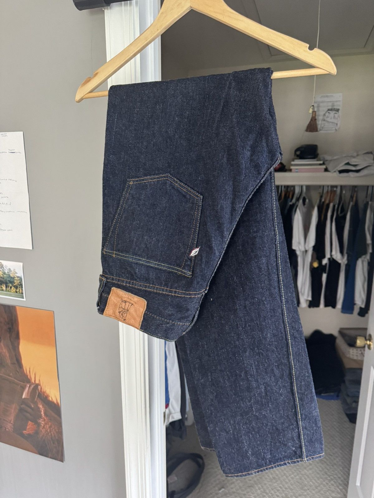 Japanese Brand syoaiya raw denim Size US 32 / EU 48 - 2 Thumbnail