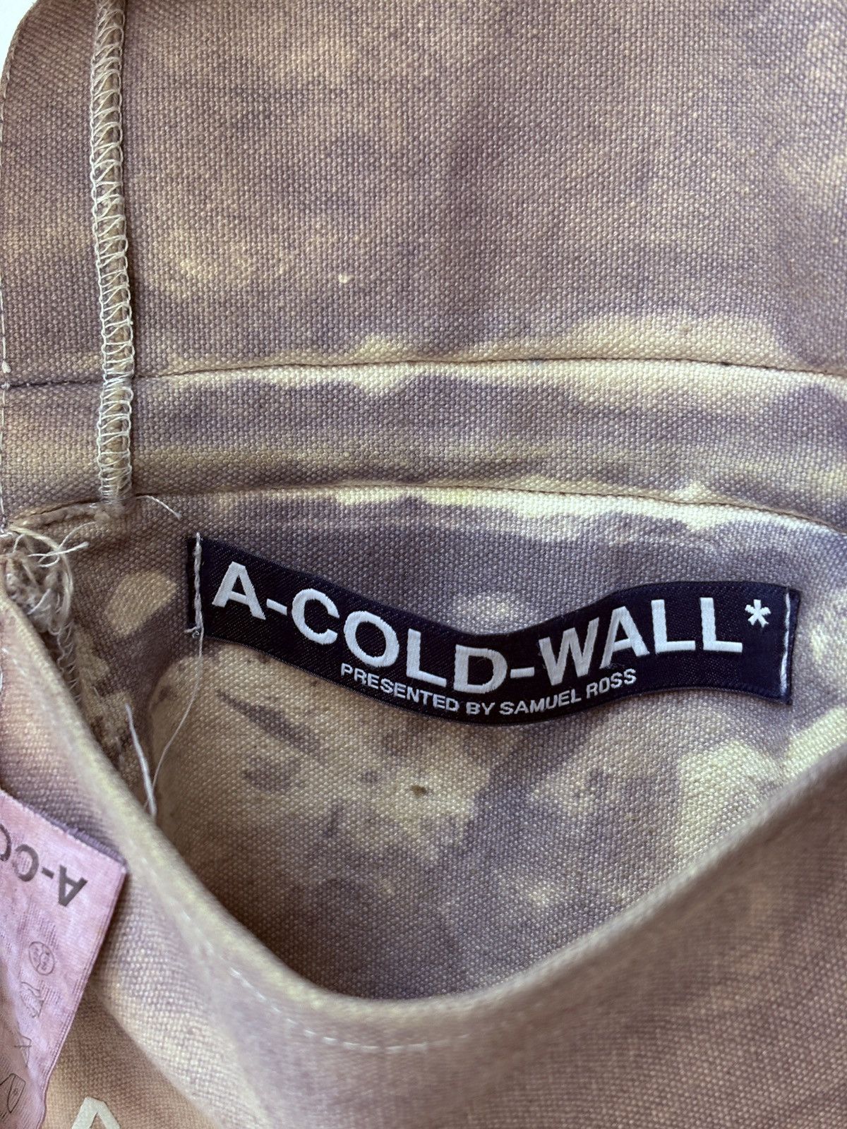 A-COLD-WALL* A-Cold-Wall Shoulder Bag Saddle Bag Size ONE SIZE - 10 Thumbnail