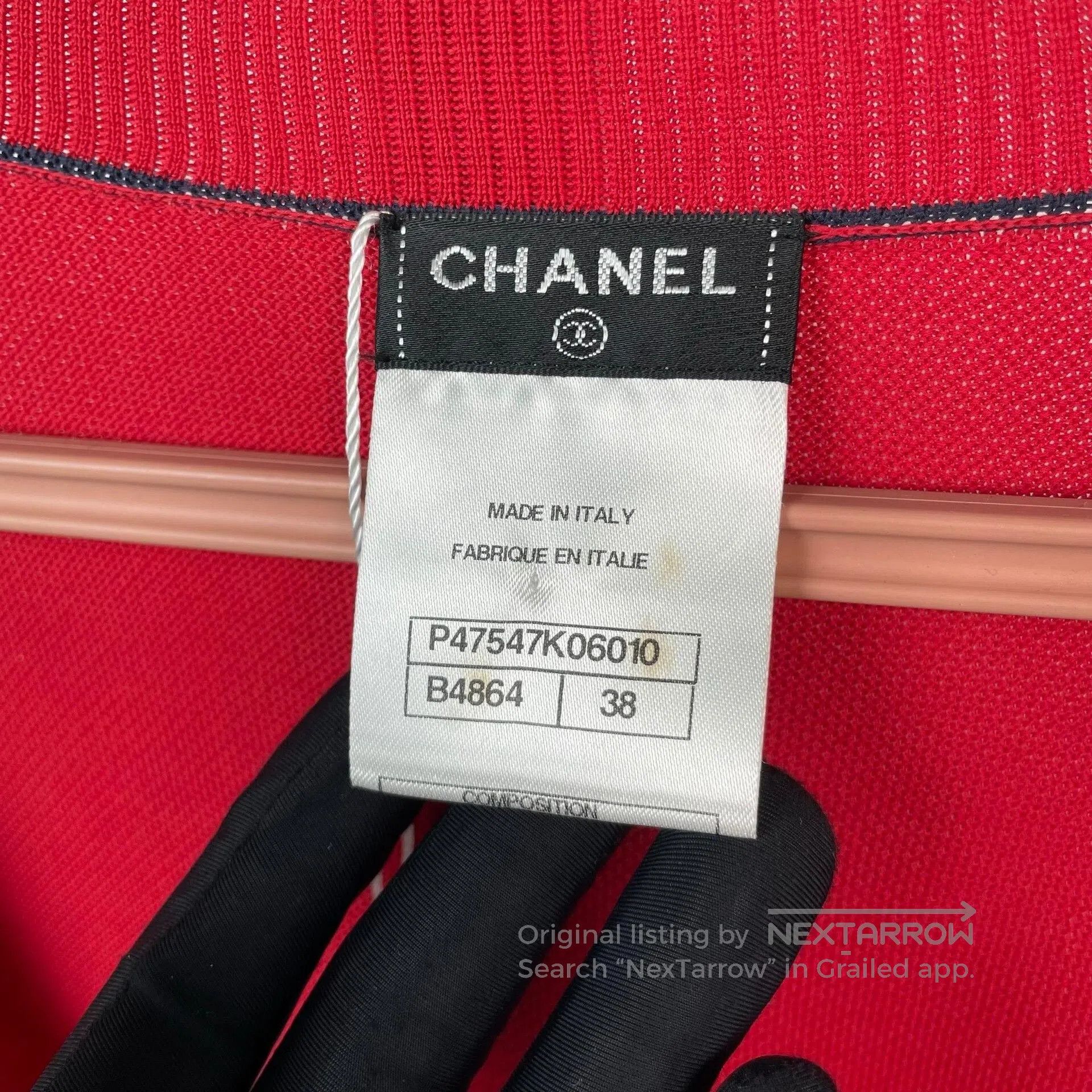 Chanel Chanel Cardigan Size 38 Red. Size S / US 4 / IT 40 - 5 Thumbnail