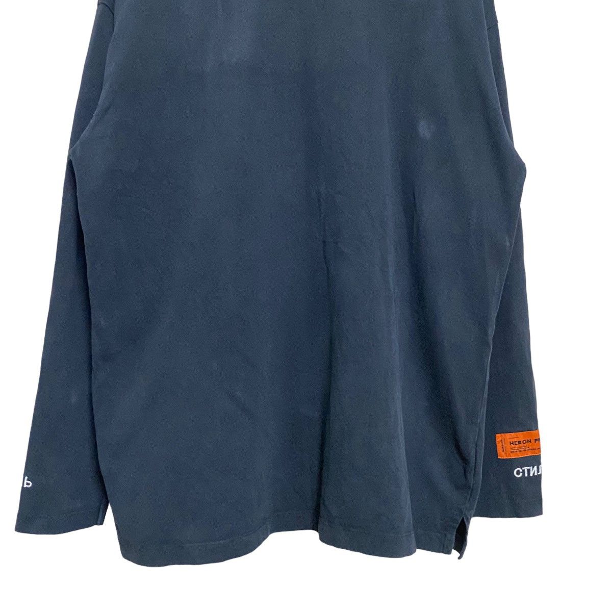 Heron Preston Heron Preston Turtle Neck Logo Longsleeve Size US L / EU 52-54 / 3 - 5 Thumbnail
