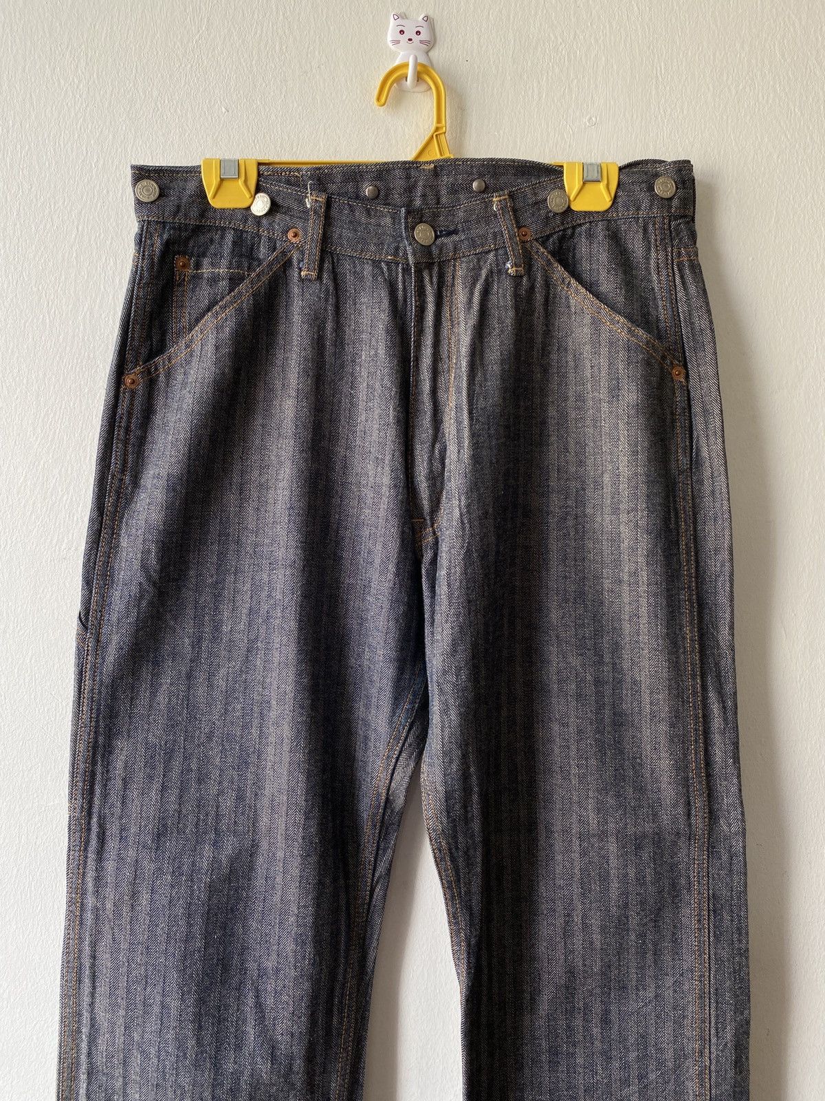 Hysteric Glamour Hysteric Glamour Hickory Carpenter Pant Size US 31 - 3 Thumbnail