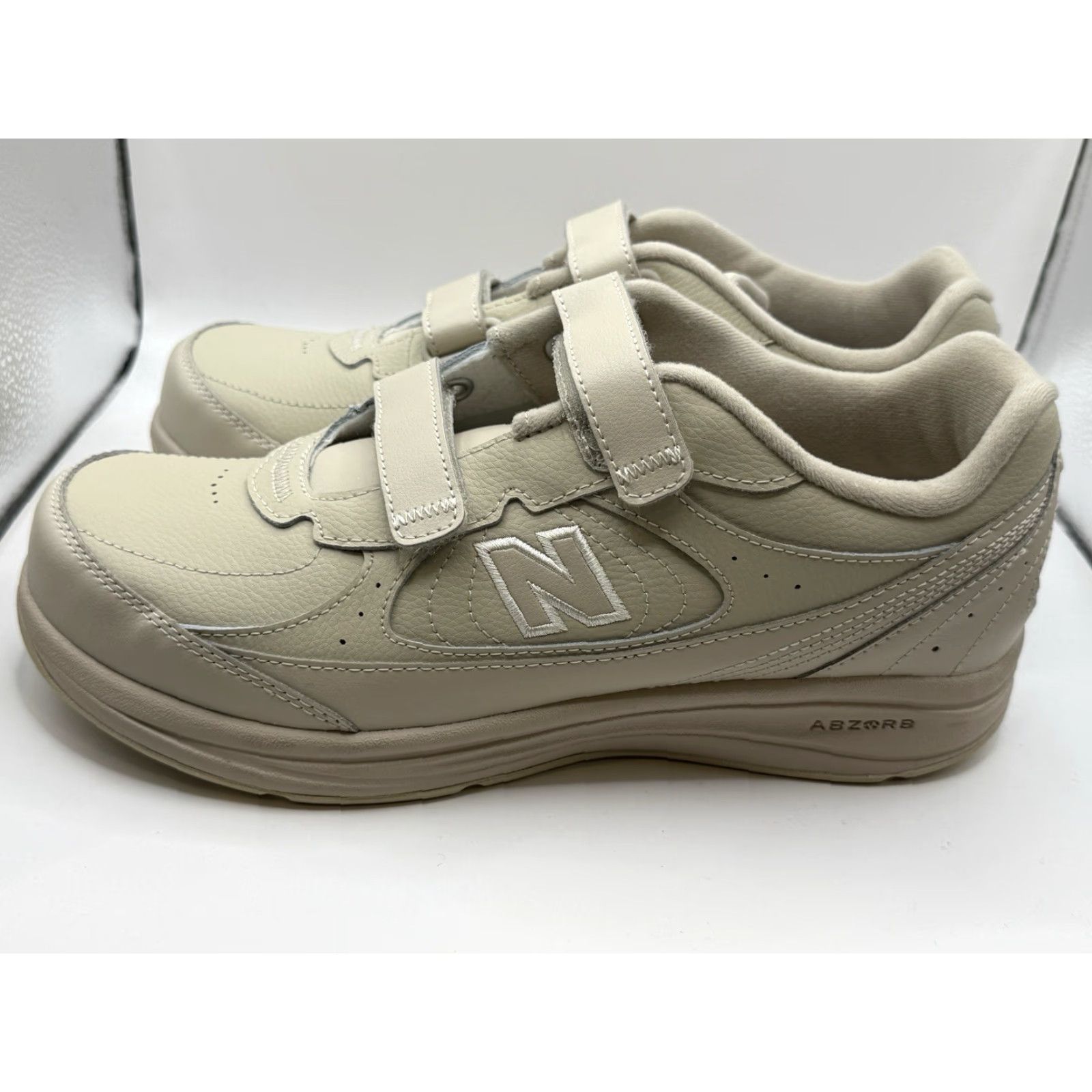 New Balance New Balance Sneaker Adult Men 9.5 Women 11 Tan Walking Stability Leather 4E Extra Wide Mens Womens Size US 9.5 / IT 39.5 - 3 Thumbnail