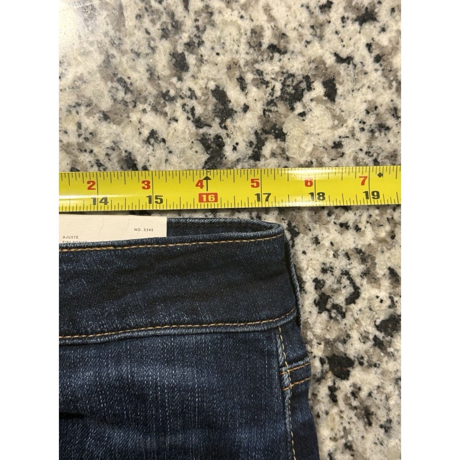 Vintage American Eagle Jeans Mens 34x31.5 Airflex Plus Slim Stretch Denim NWT Size US 34 / EU 50 - 3 Thumbnail