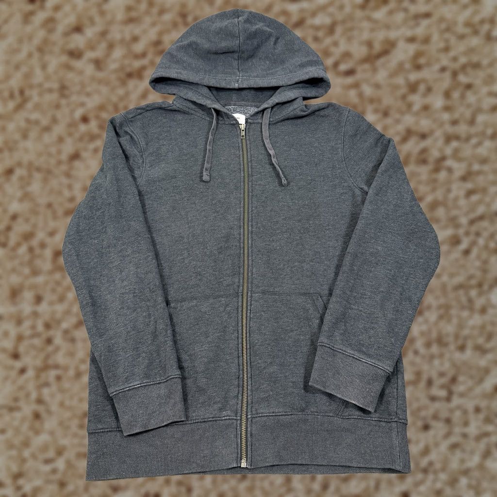 Vintage Goodfellow & Co Full Zip Hooded Fleece Jacket Mens Gray Size M XS-XL/Regular Size US M / EU 48-50 / 2 - 1 Thumbnail