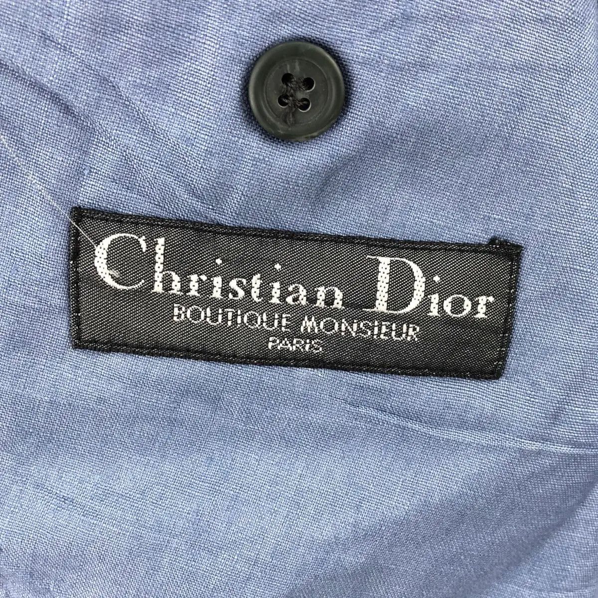 Christian Dior Monsieur Vtg CHRISTIAN DIOR PARIS Boutique Monsieur Blazer Size 42R - 8 Thumbnail