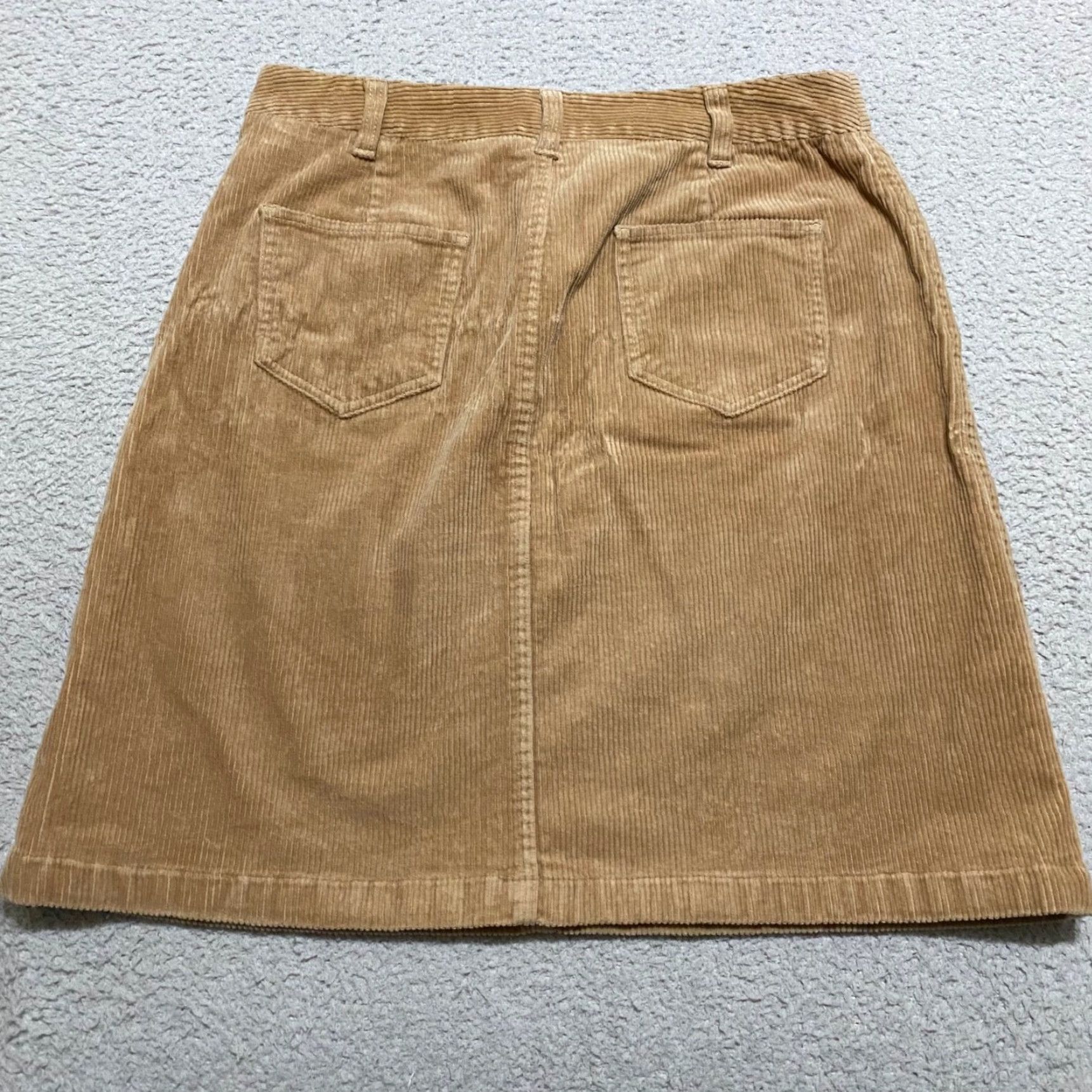 Brooks Brothers Brooks Brothers Skirt Womens 4 Brown Corduroy Straight Pencil Pockets Vintage?? Size 27" / US 4 / IT 40 - 8 Thumbnail