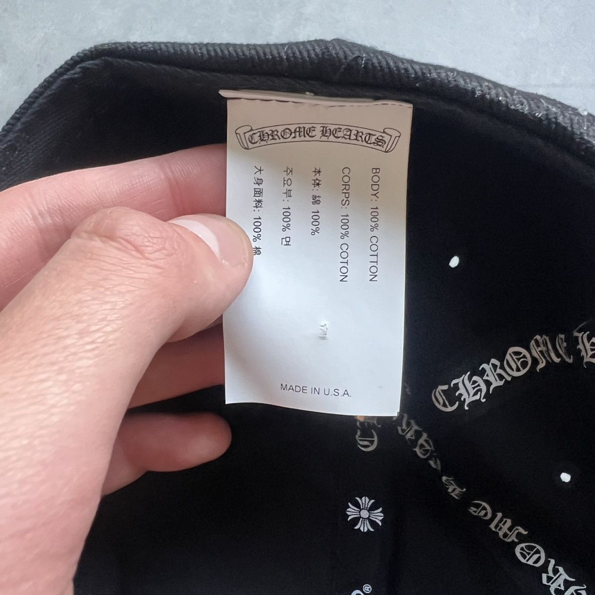 Chrome Hearts Chrome Hearts Scroll Baseball Cap Size ONE SIZE - 7 Thumbnail