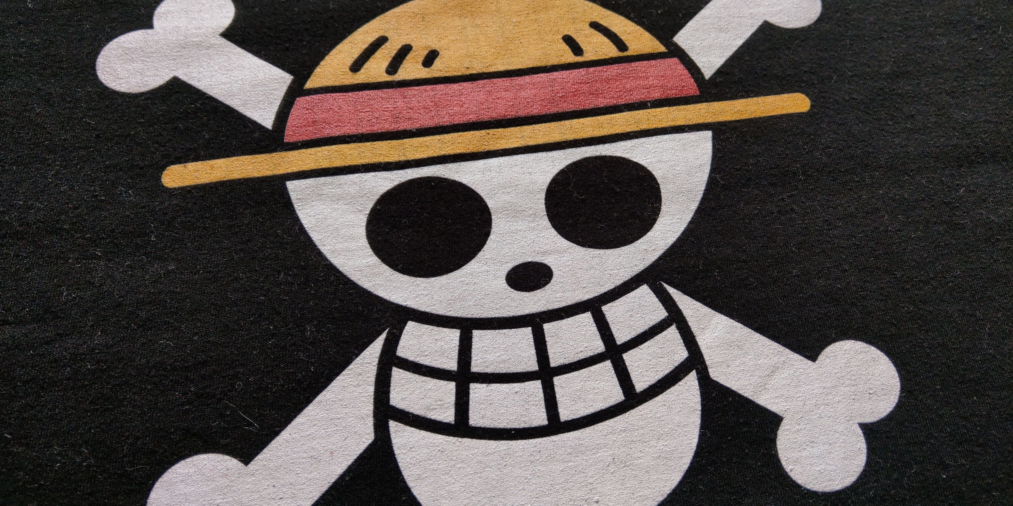 One Piece ONE PIECE Shirt Luffy Skull manga Anime rare Size US XXL / EU 58 / 5 - 2 Thumbnail
