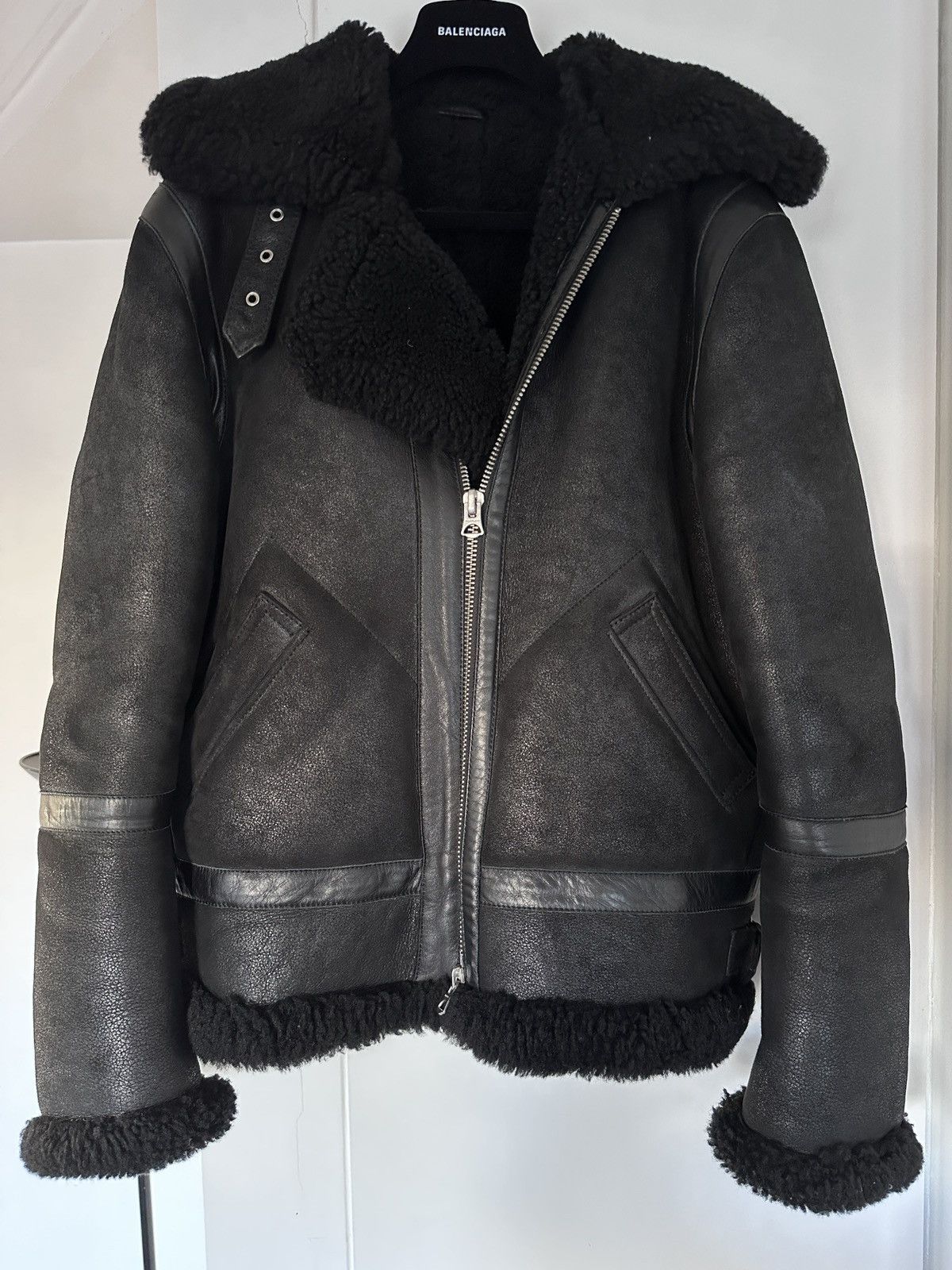 Acne Studios Acne studios IAN shearling leather jacket Size US S / EU 44-46 / 1 - 1 Thumbnail