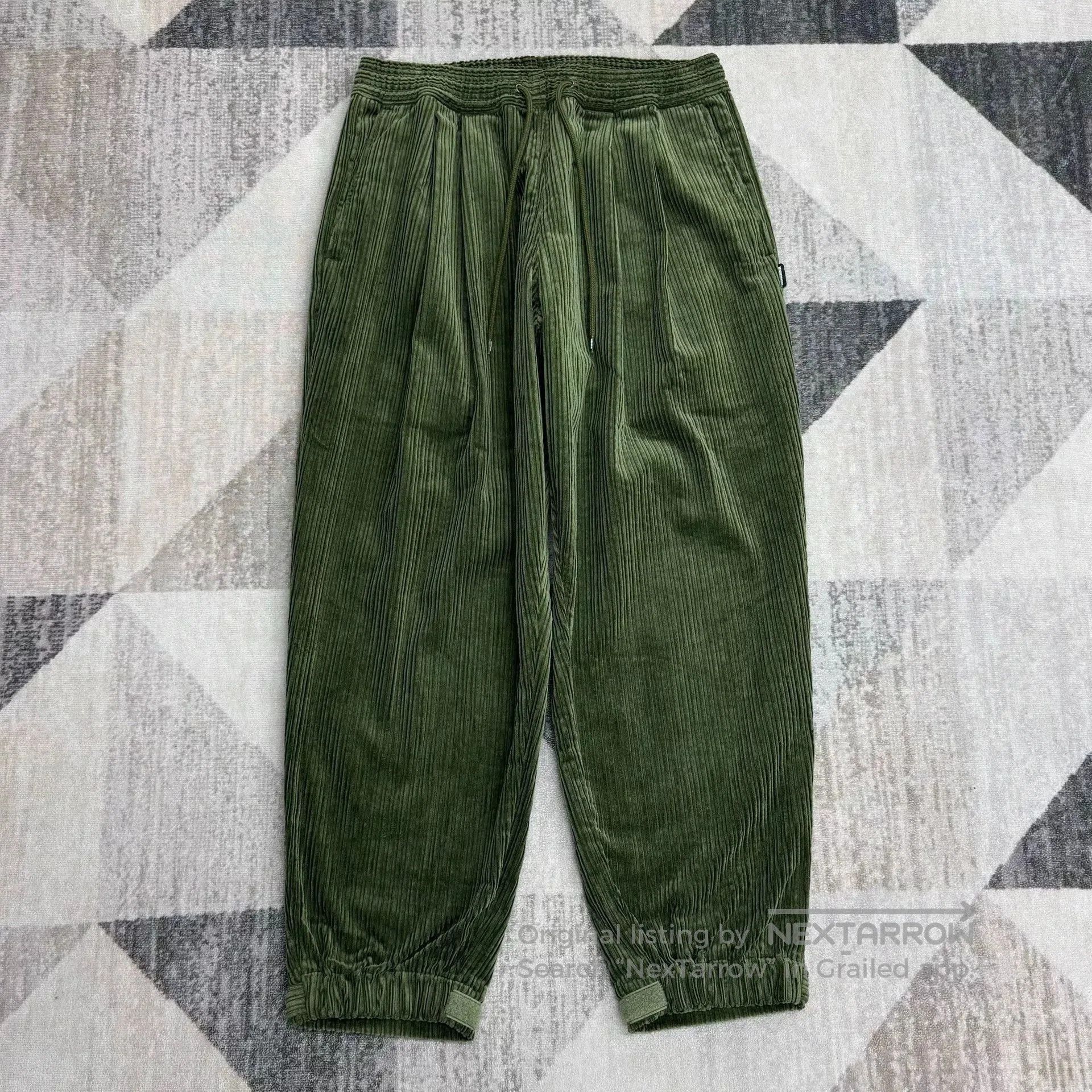 Neighborhood NEIGHBORHOOD Corduroy Baggy Tapered Pants. Size US 26 / EU 42 - 1 Thumbnail