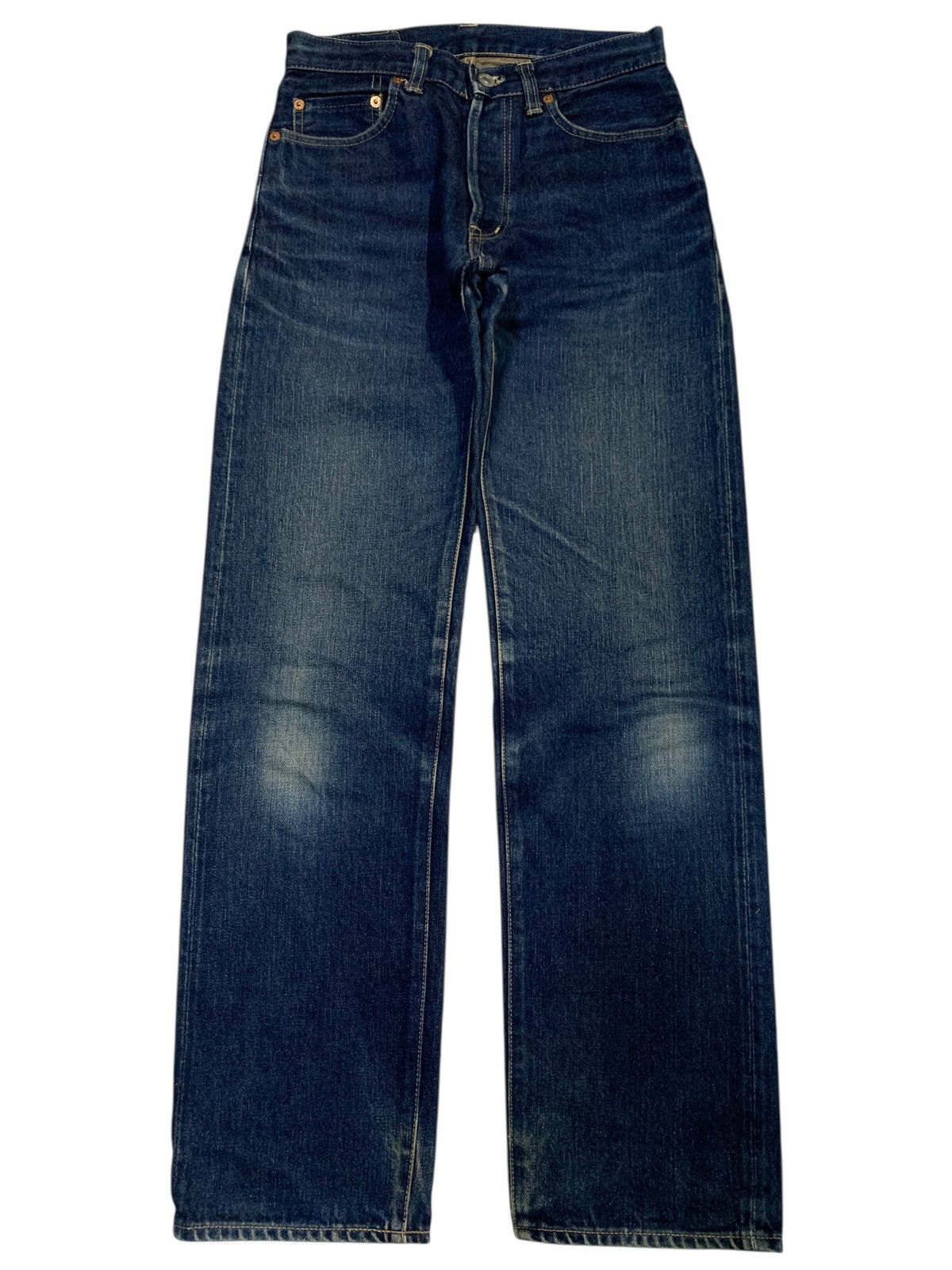 Kapital Vintage Hr Market Selvedge Button fly Faded Distressed Denim Size US 27 - 1 Thumbnail