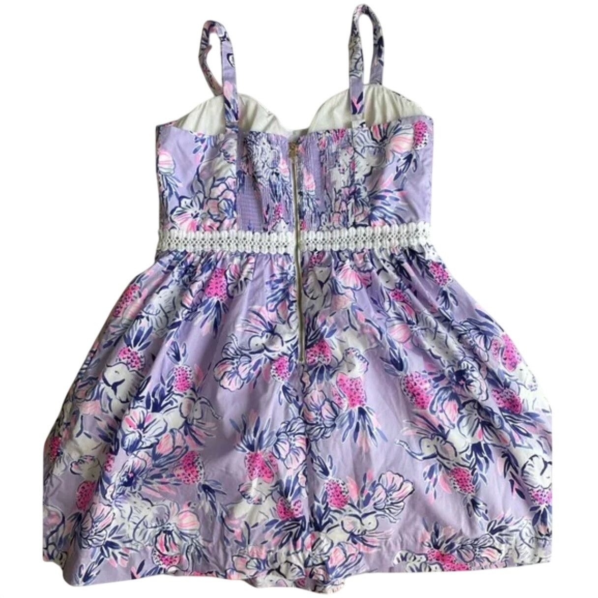 Lilly Pulitzer Lilly Pulitzer Devyn Dress Light Lilac Verbena Trunks In 4 Size S / US 4 / IT 40 - 5 Thumbnail