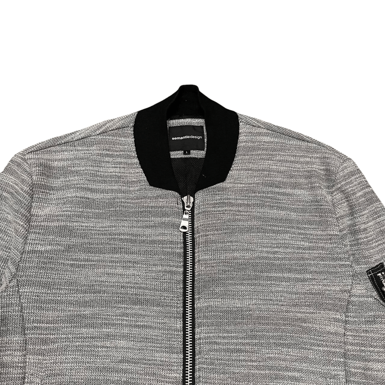 semanticdesign Vintage Semantic Design Bomber Jacket Size US L / EU 52-54 / 3 - 2 Thumbnail