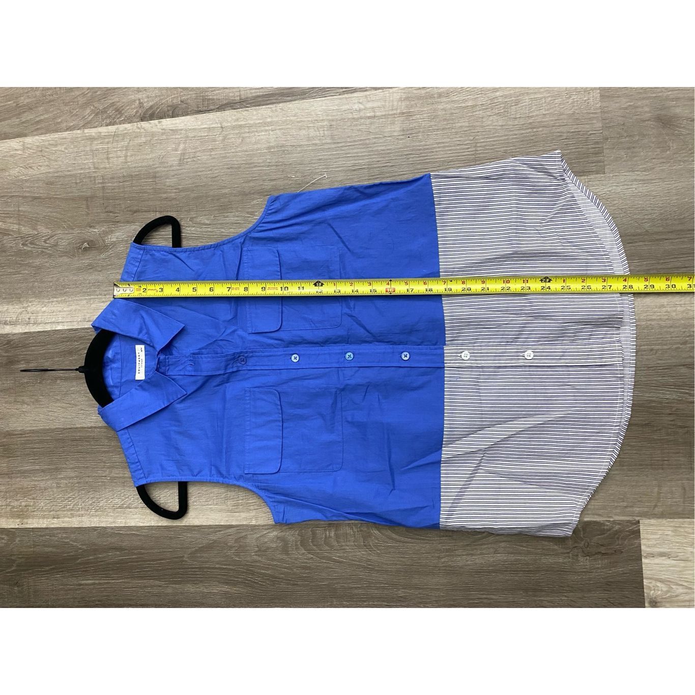Equipment Slim Signature Sleeveless Top In Amparo Blue Size