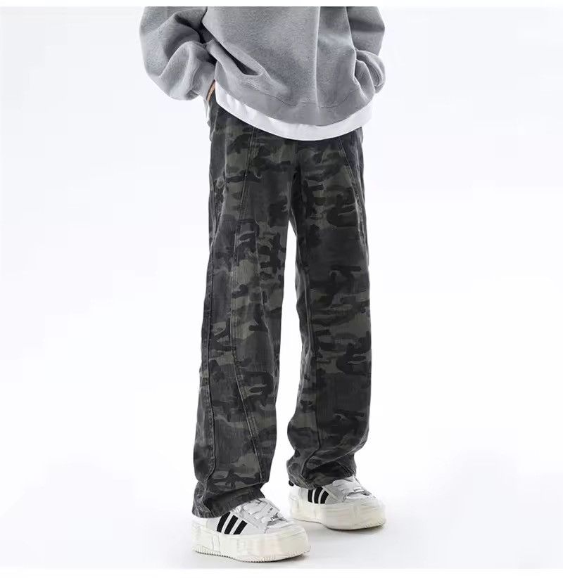Jean Camo Denim Pant Size US 31 - 10 Thumbnail