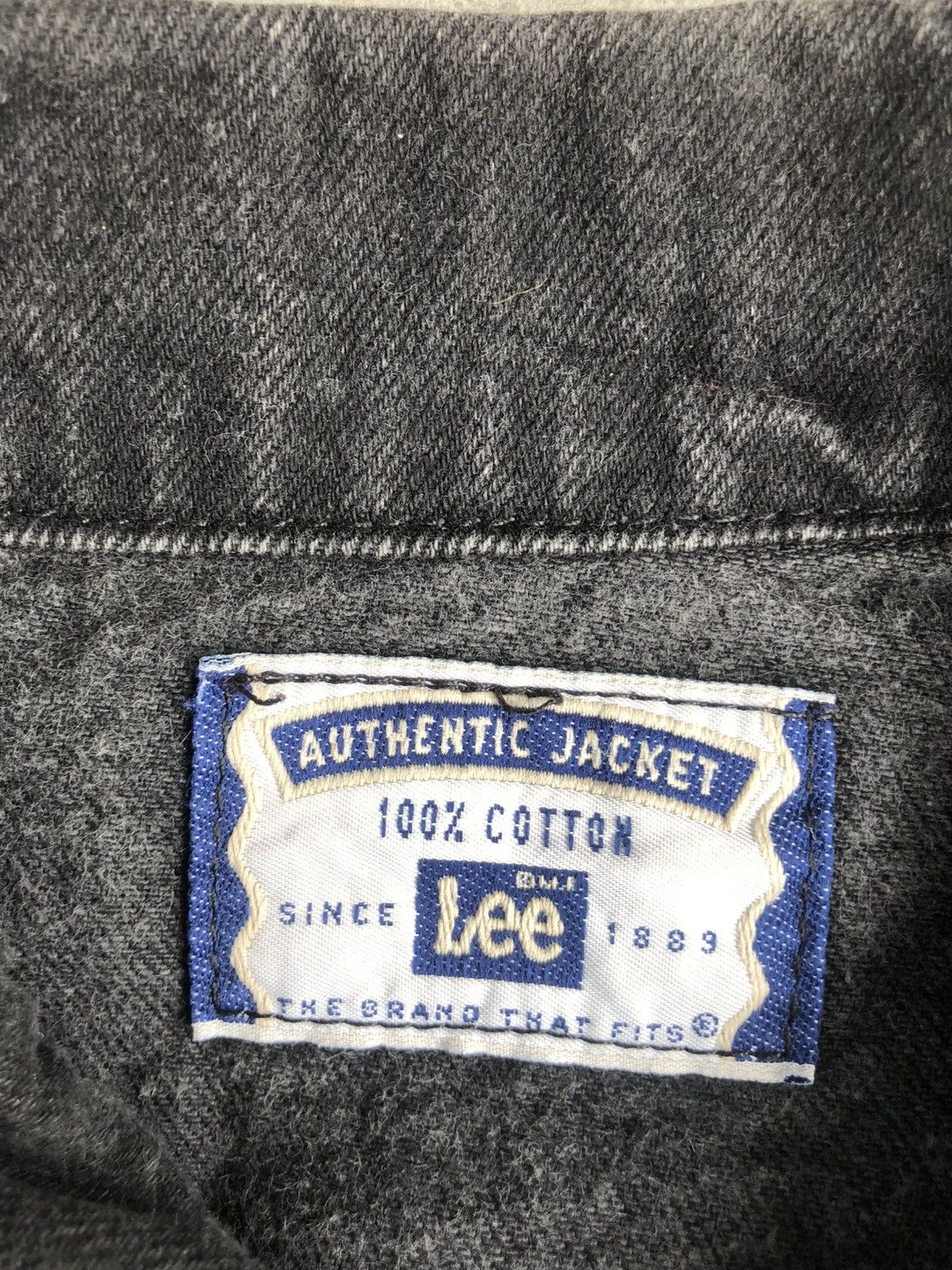 If Six Was Nine Vintage 90s Lee Denim Jacket Distressed Jeans Baggy Size US XL / EU 56 / 4 - 20 Thumbnail