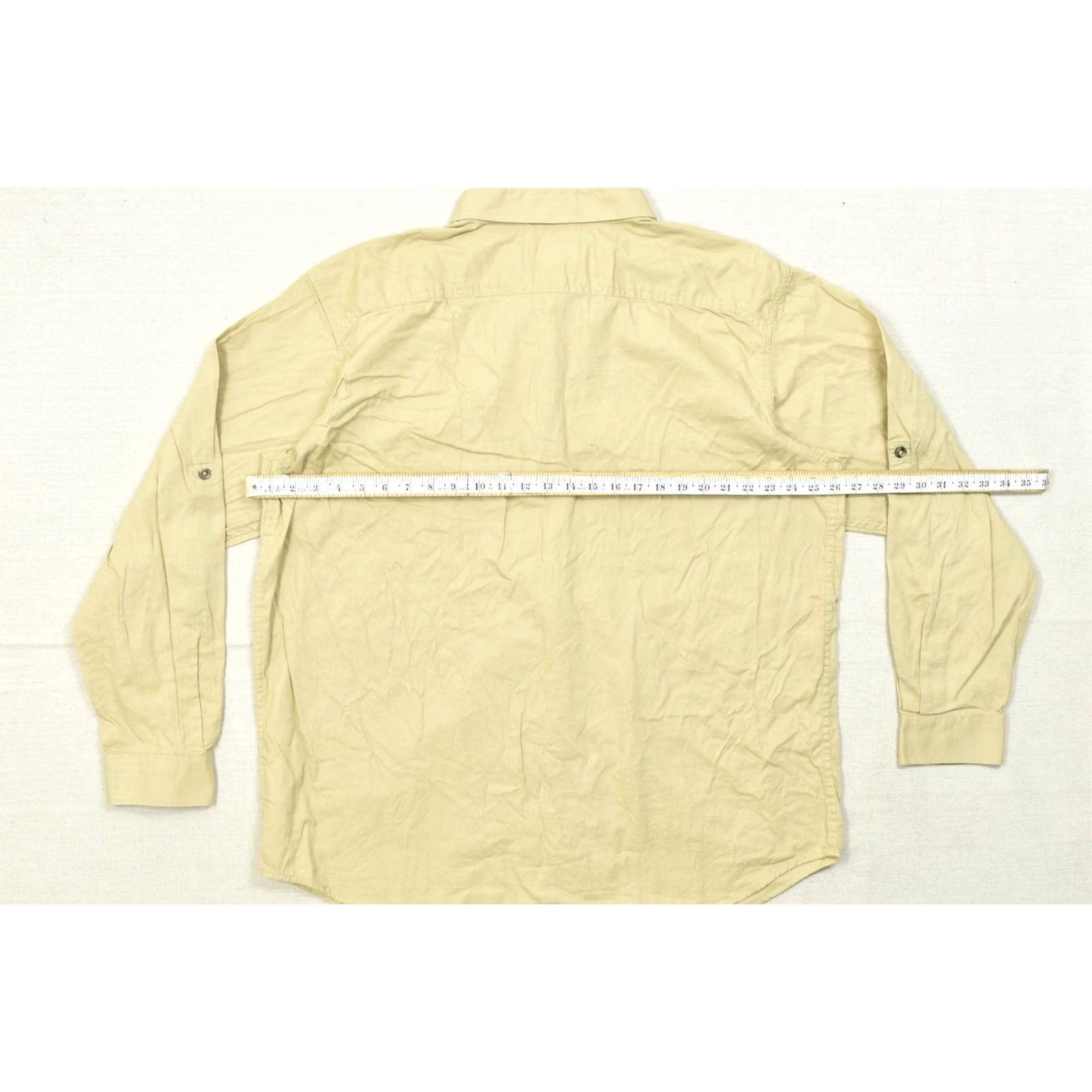 Vintage Columbia Shirt Mens XXL Khaki Cotton Long Sleeve Button-Down Fishing Outdoor Hik Shirt Size US XXL / EU 58 / 5 - 3 Thumbnail