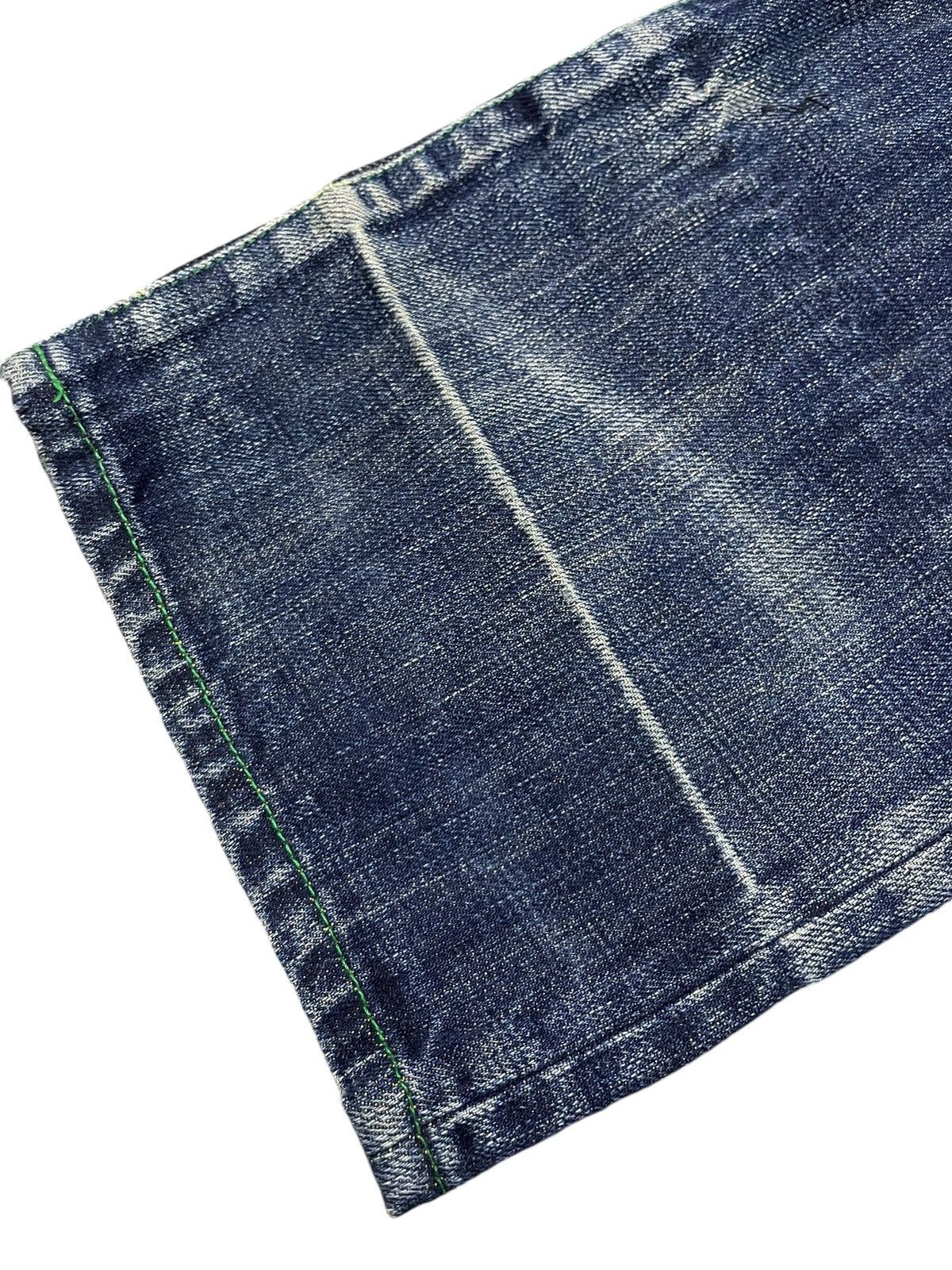 Japanese Brand Doarat Japan Distressed Whiskers Loose Straight Jeans Size US 30 / EU 46 - 6 Thumbnail