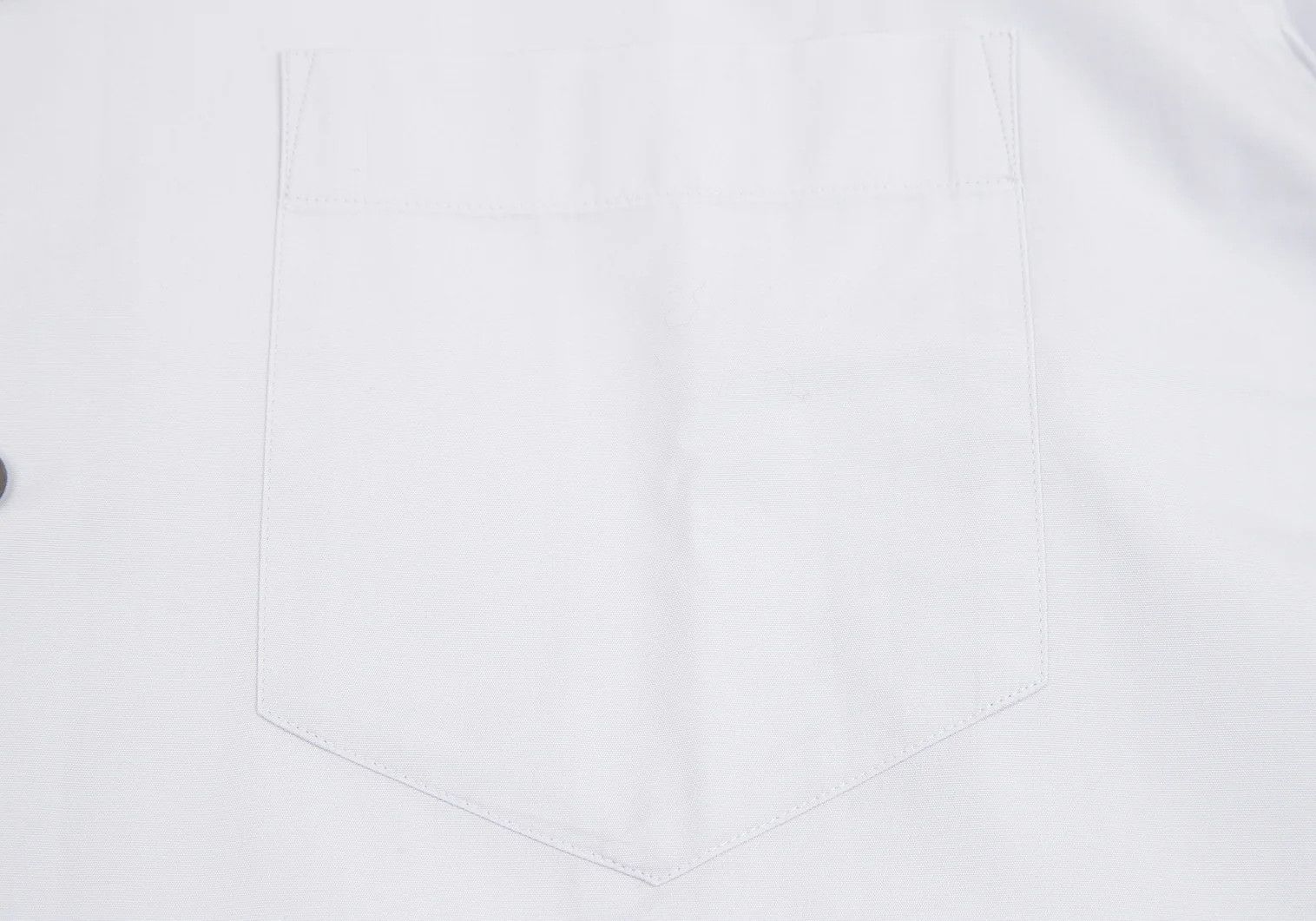 Issey Miyake Cotton Broad Stand Collar Shirt in Light Gray Size US S / EU 44-46 / 1 - 6 Thumbnail