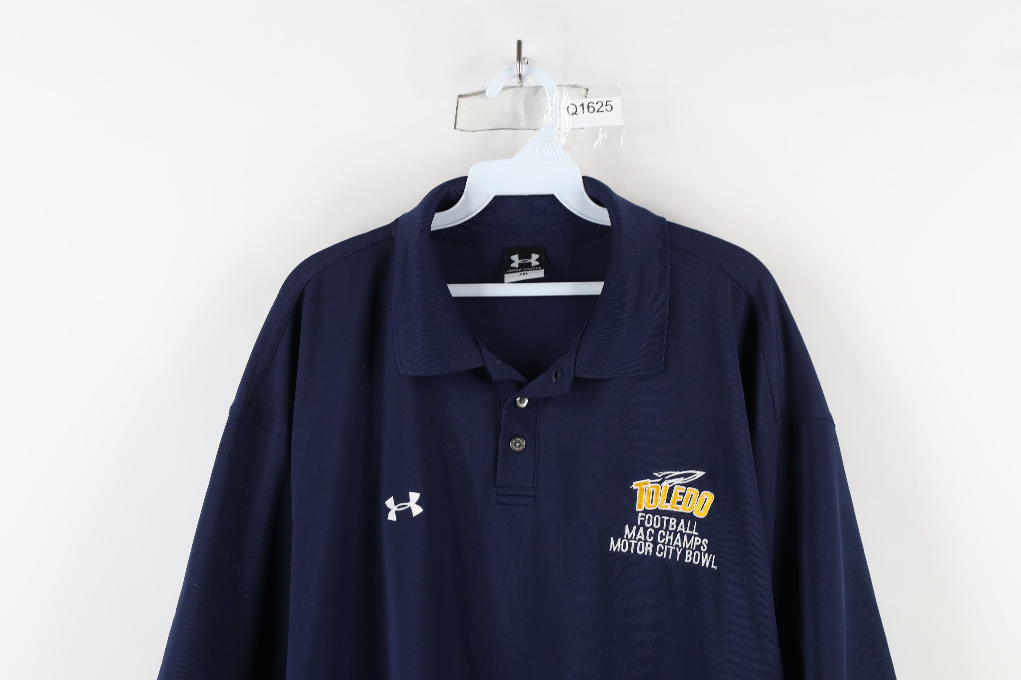 Under Armour × Vintage Under Armour Mac Champs University of Toledo Football Polo Size US XXL / EU 58 / 5 - 2 Thumbnail