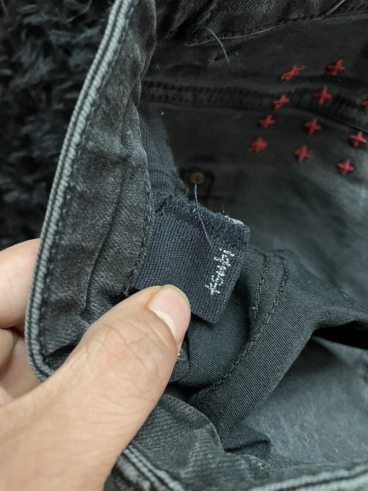 Ksubi Ksubi Washed Black Denim Size US 33 - 3 Thumbnail